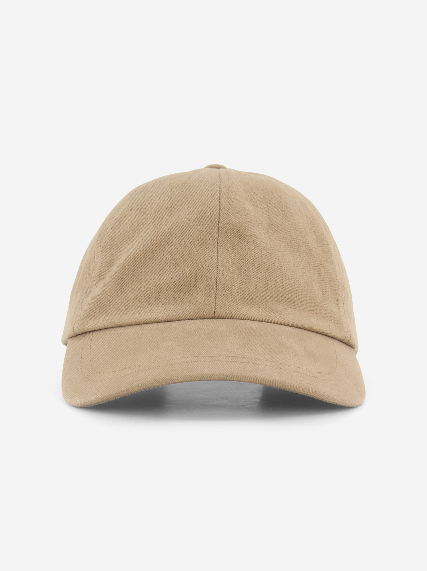 Casquette baseball en coton - Beige