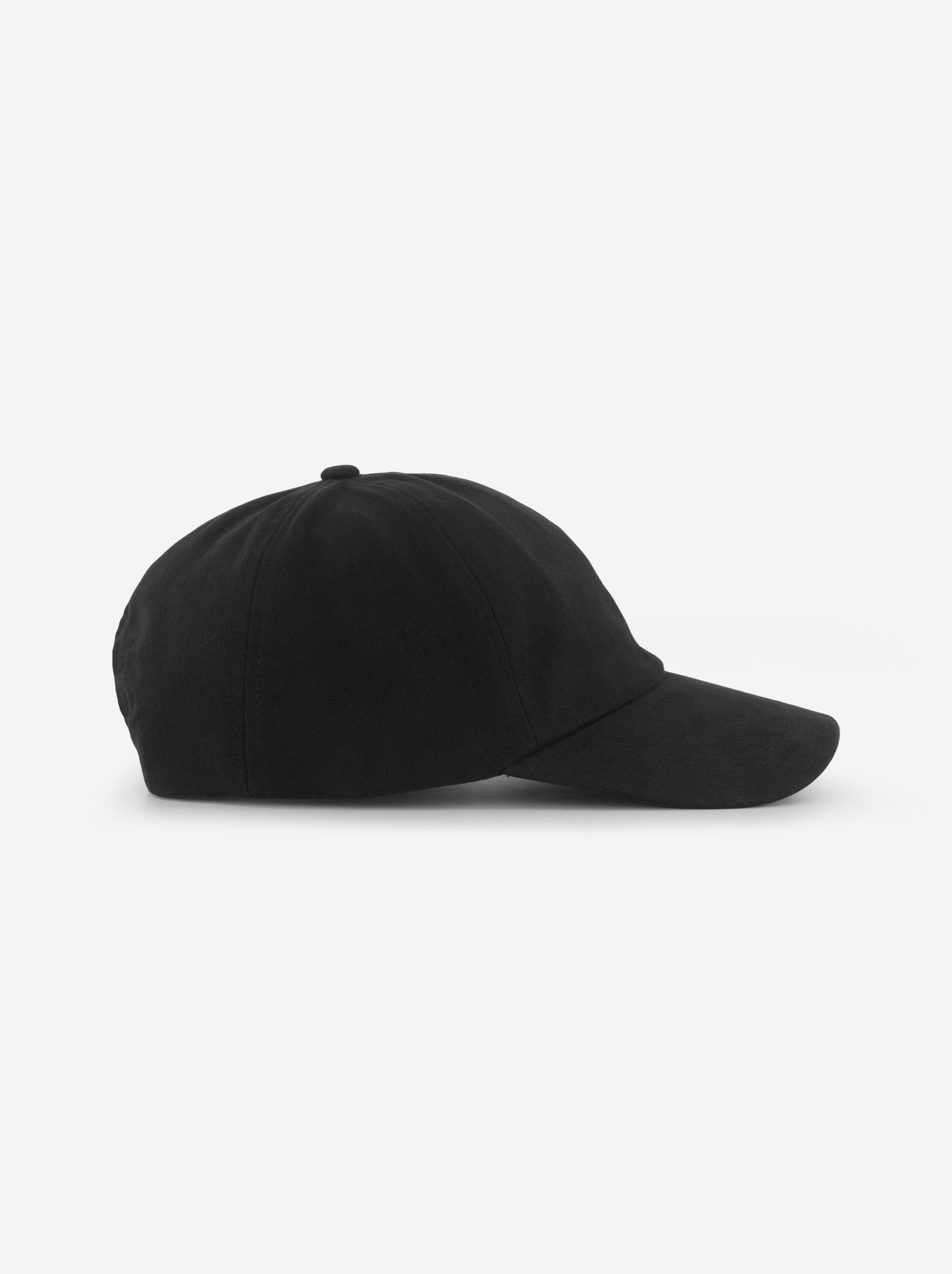 Casquette baseball en coton - Noir