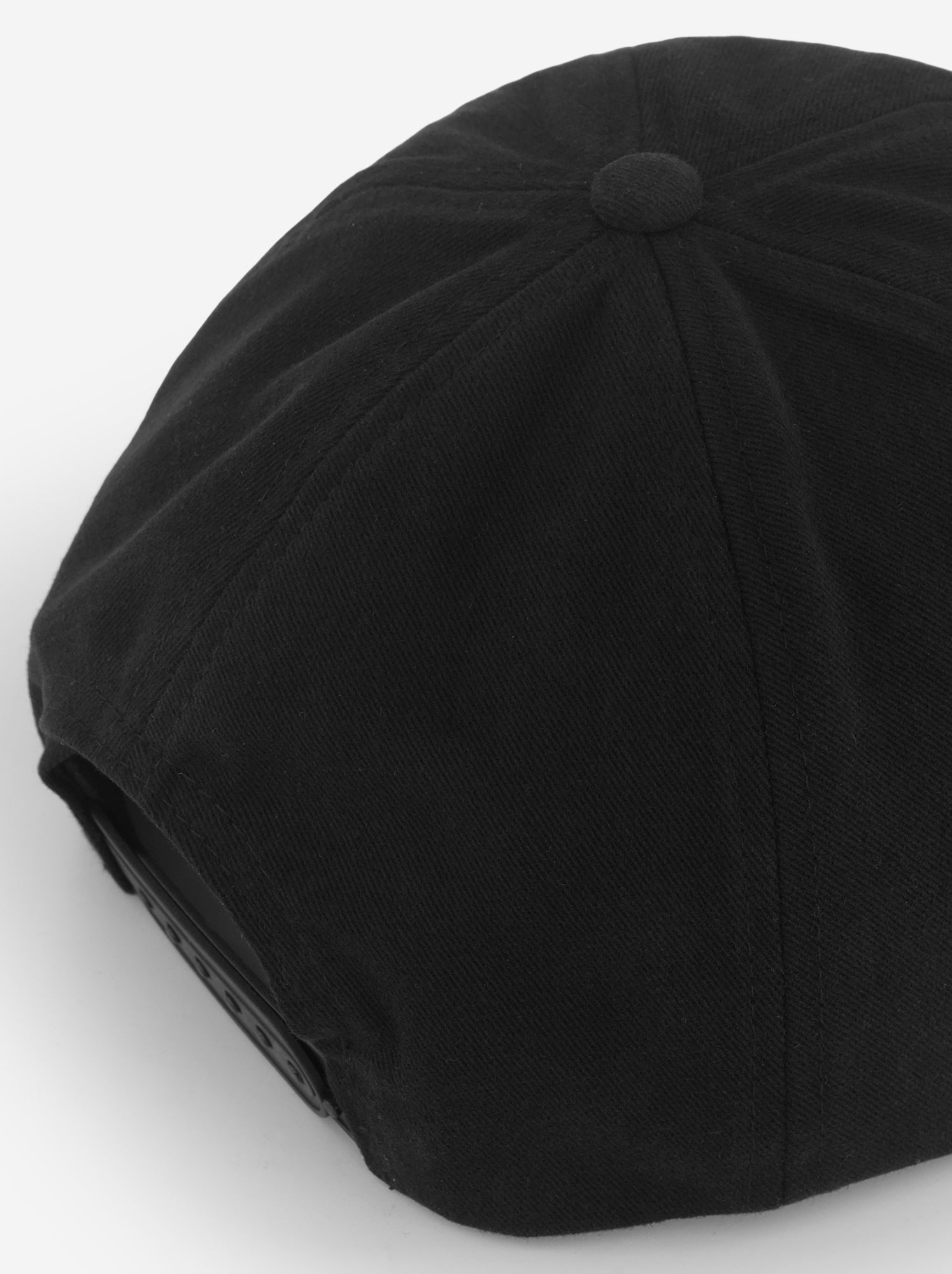 Casquette baseball en coton - Noir