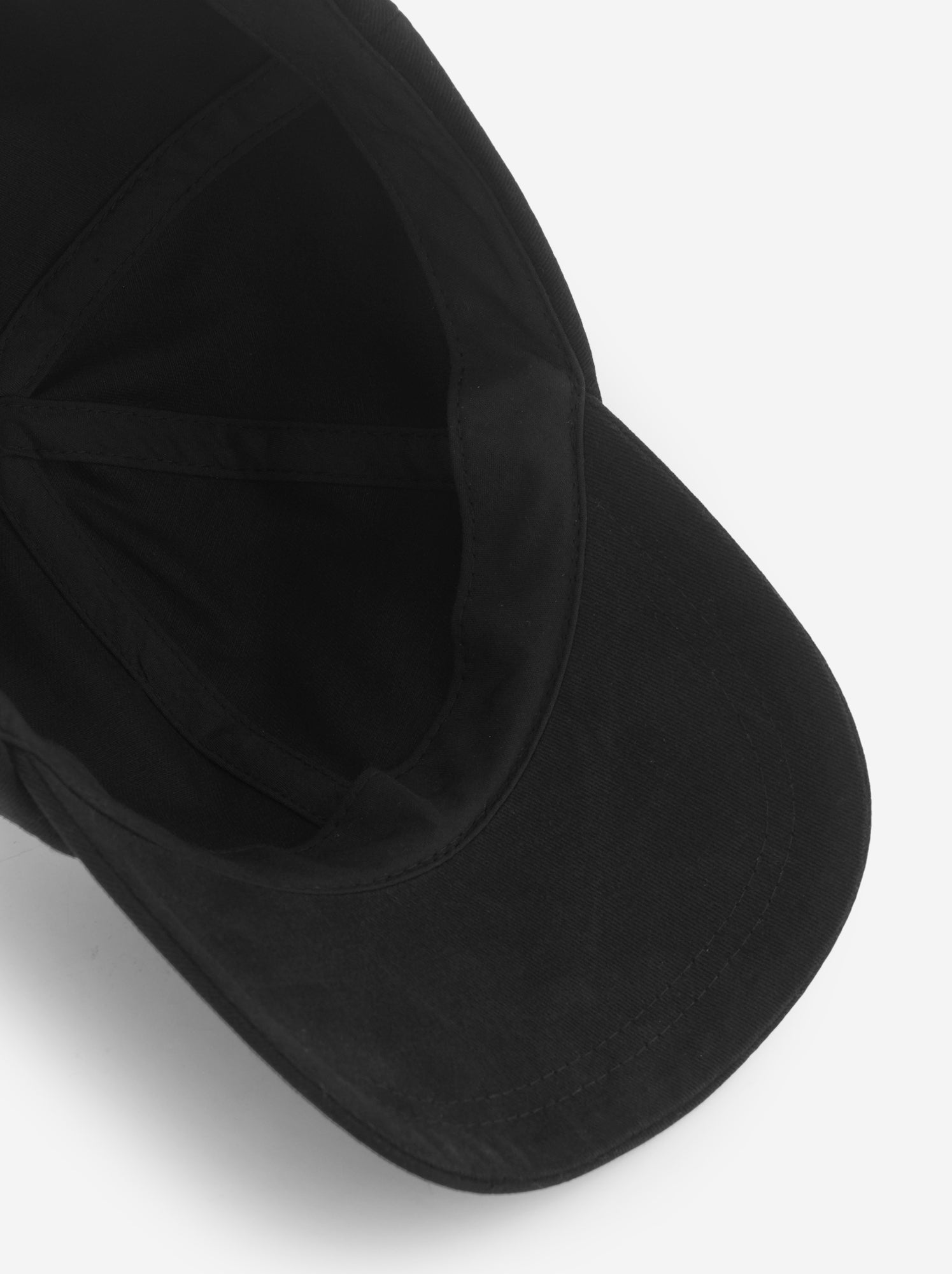 Casquette baseball en coton - Noir