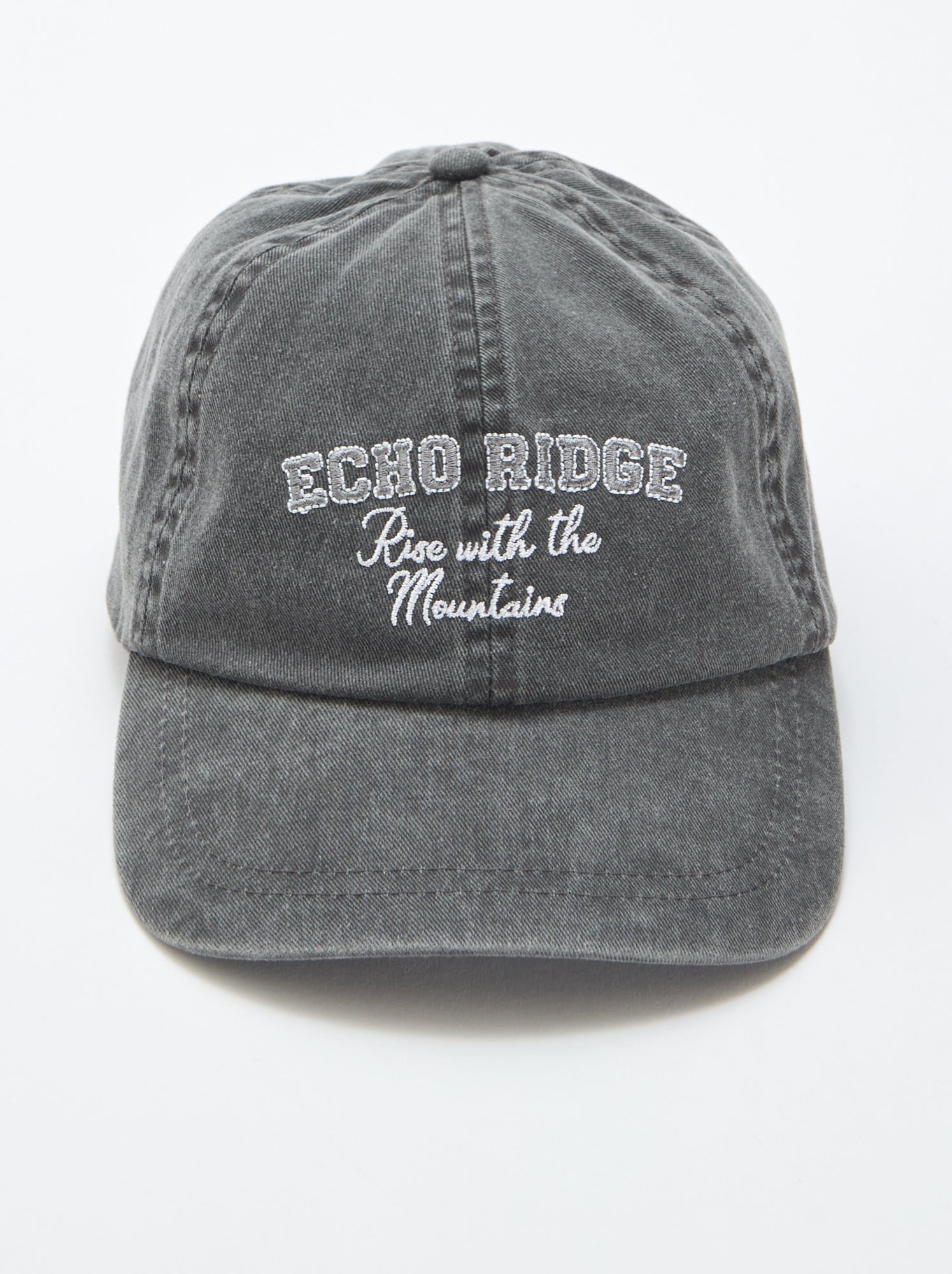 Casquette baseball en coton - Noir
