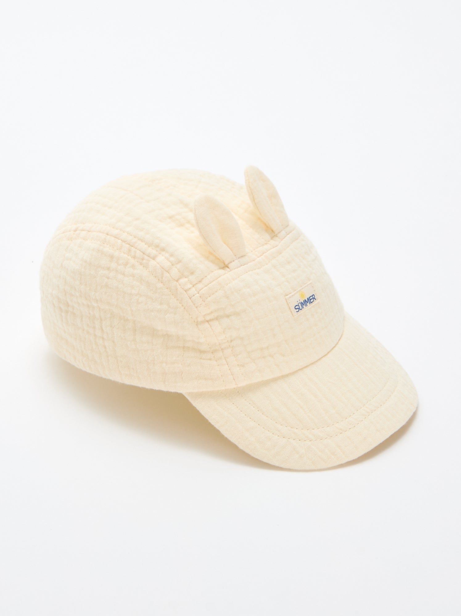 Casquette en gaze de coton - Blanc