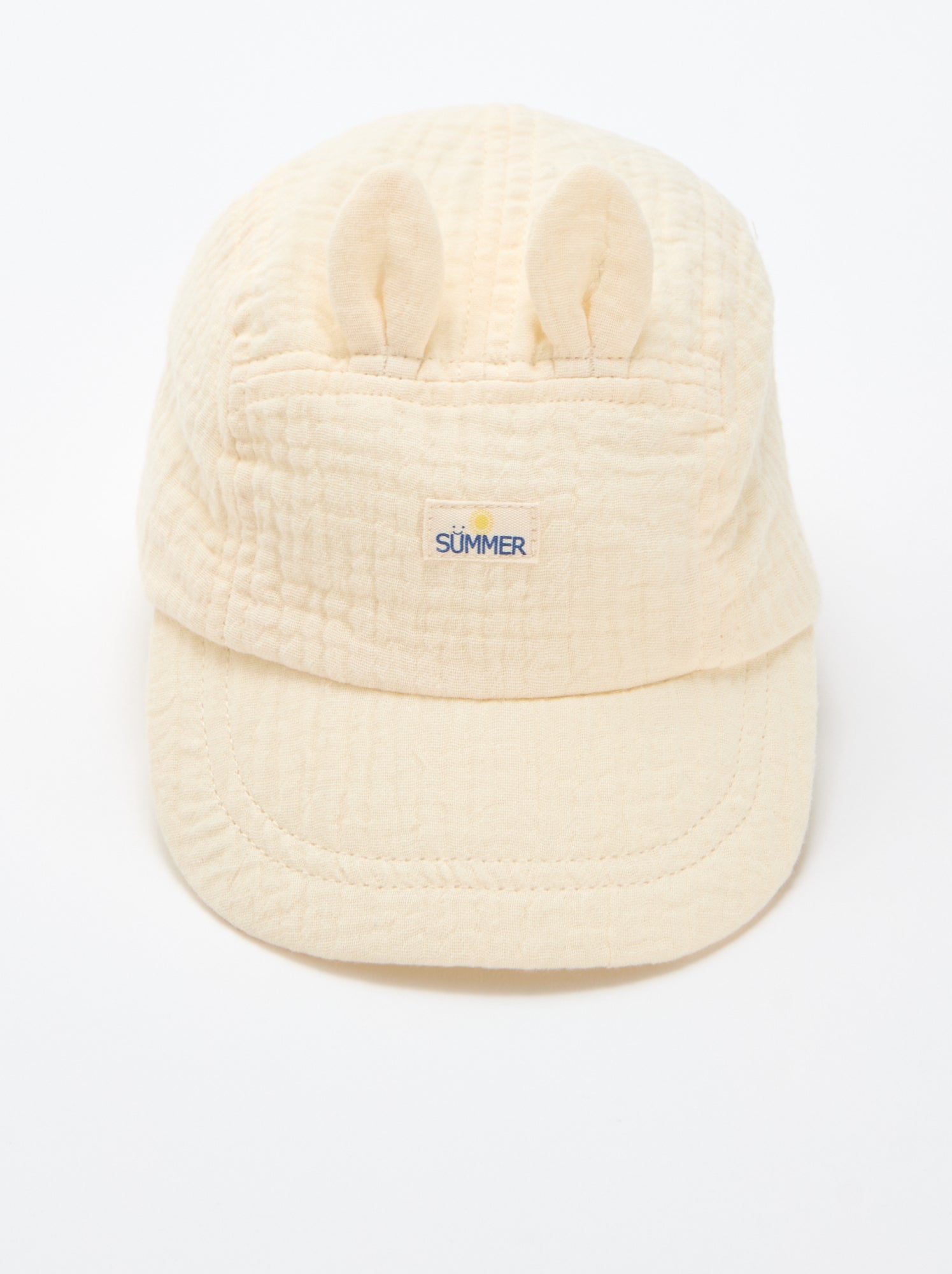 Casquette en gaze de coton - Blanc