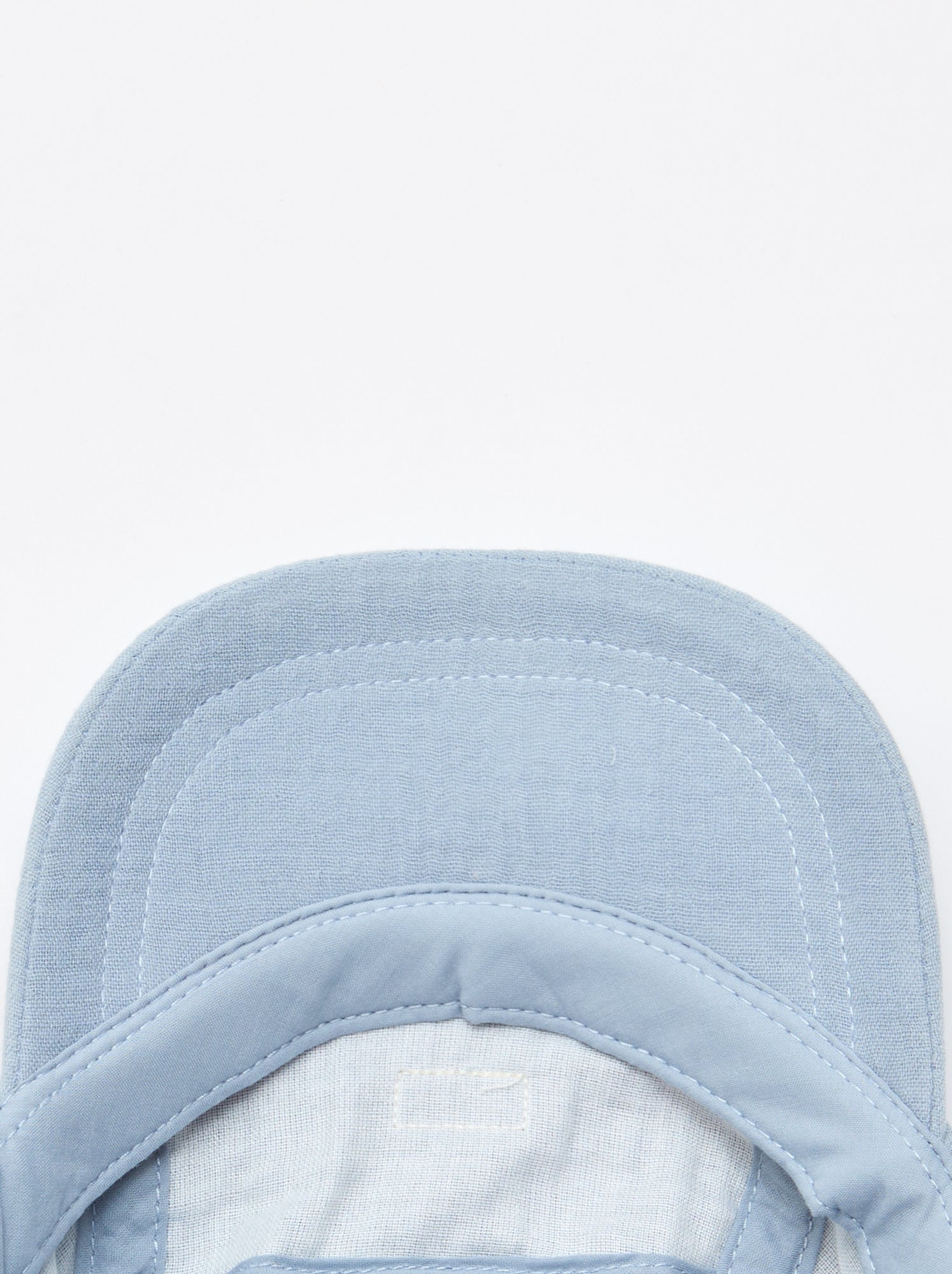 Casquette en gaze de coton - Bleu