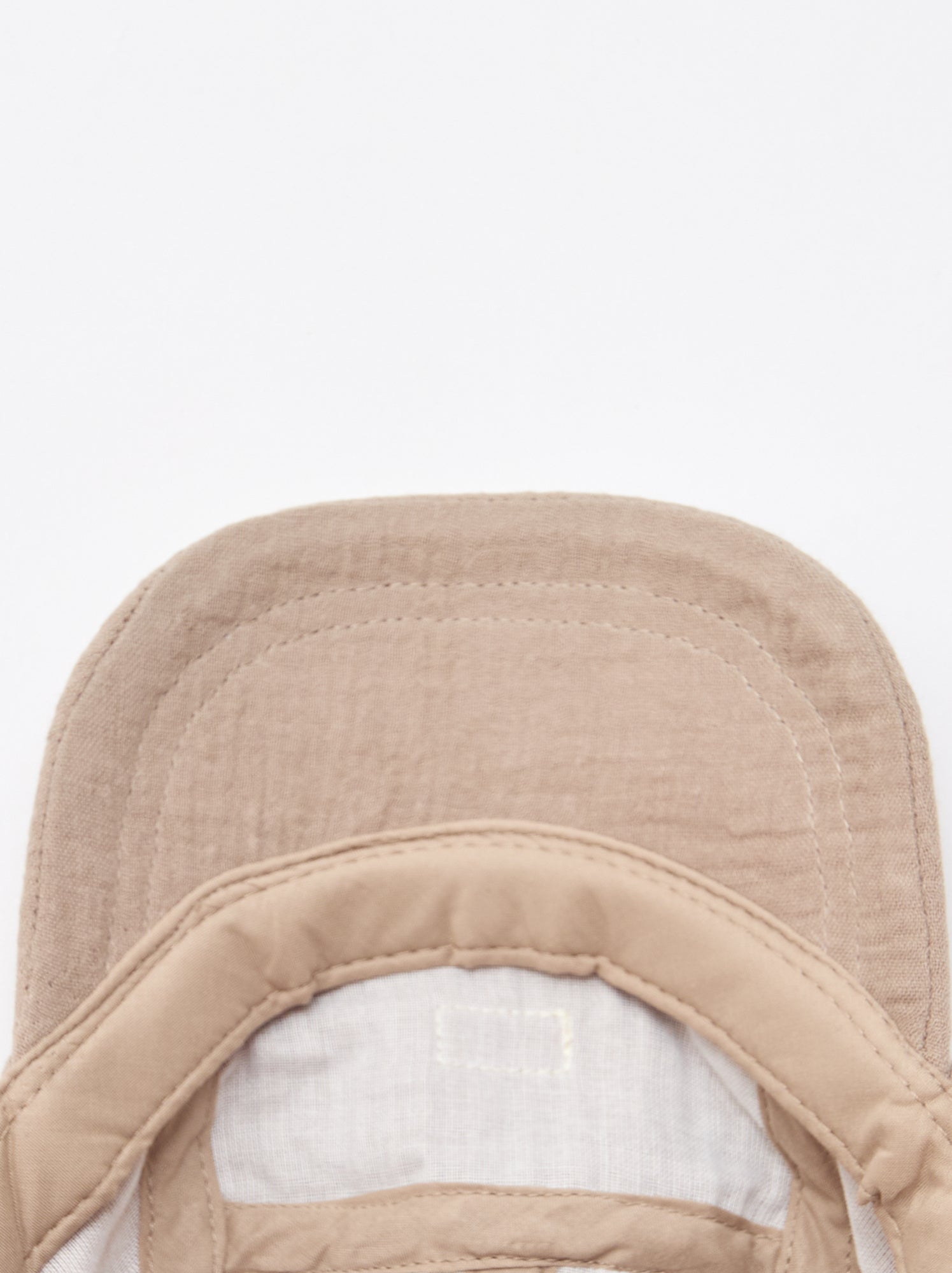 Casquette en gaze de coton - Marron