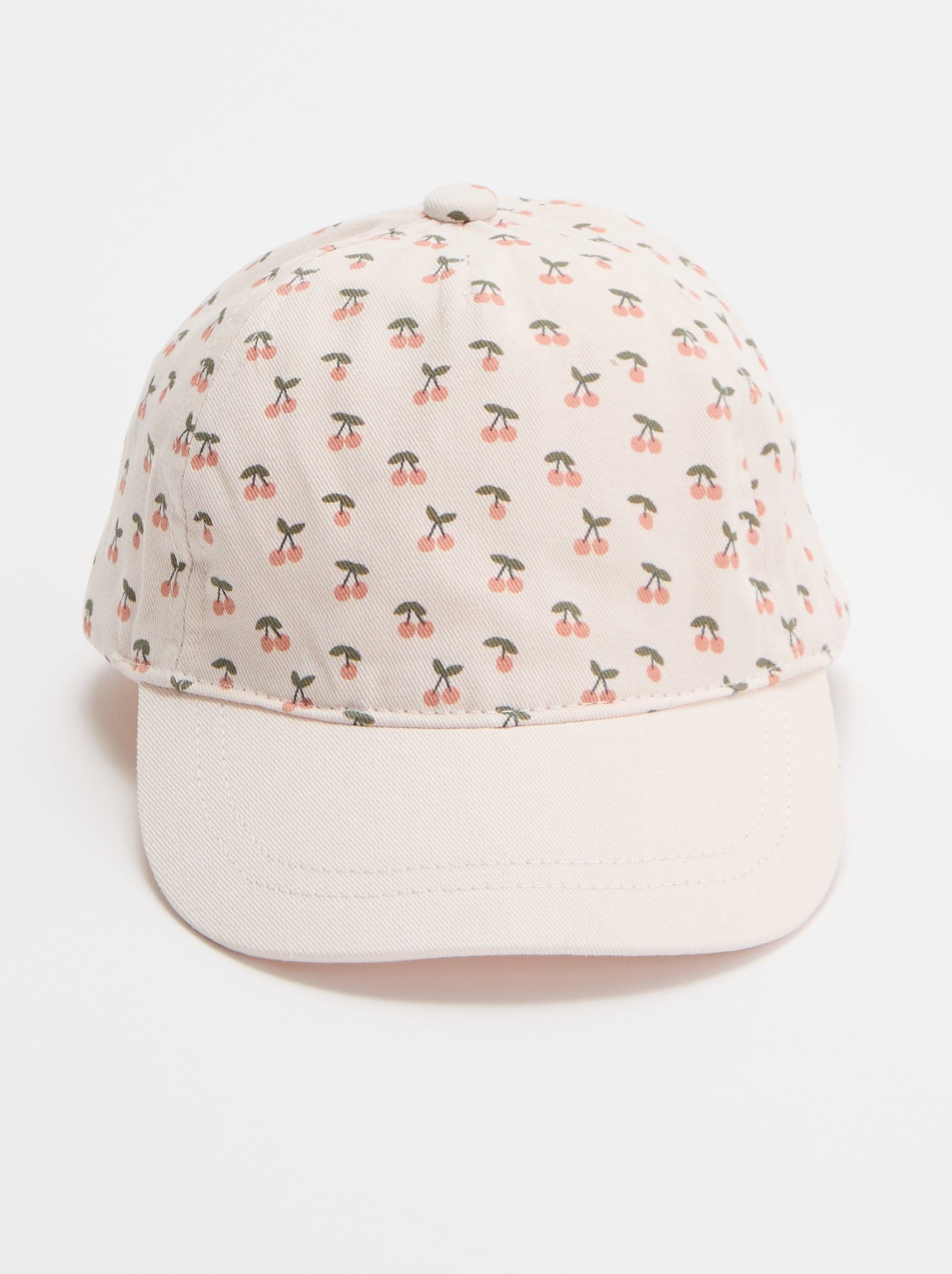 Casquette imprimé style baseball - Rose