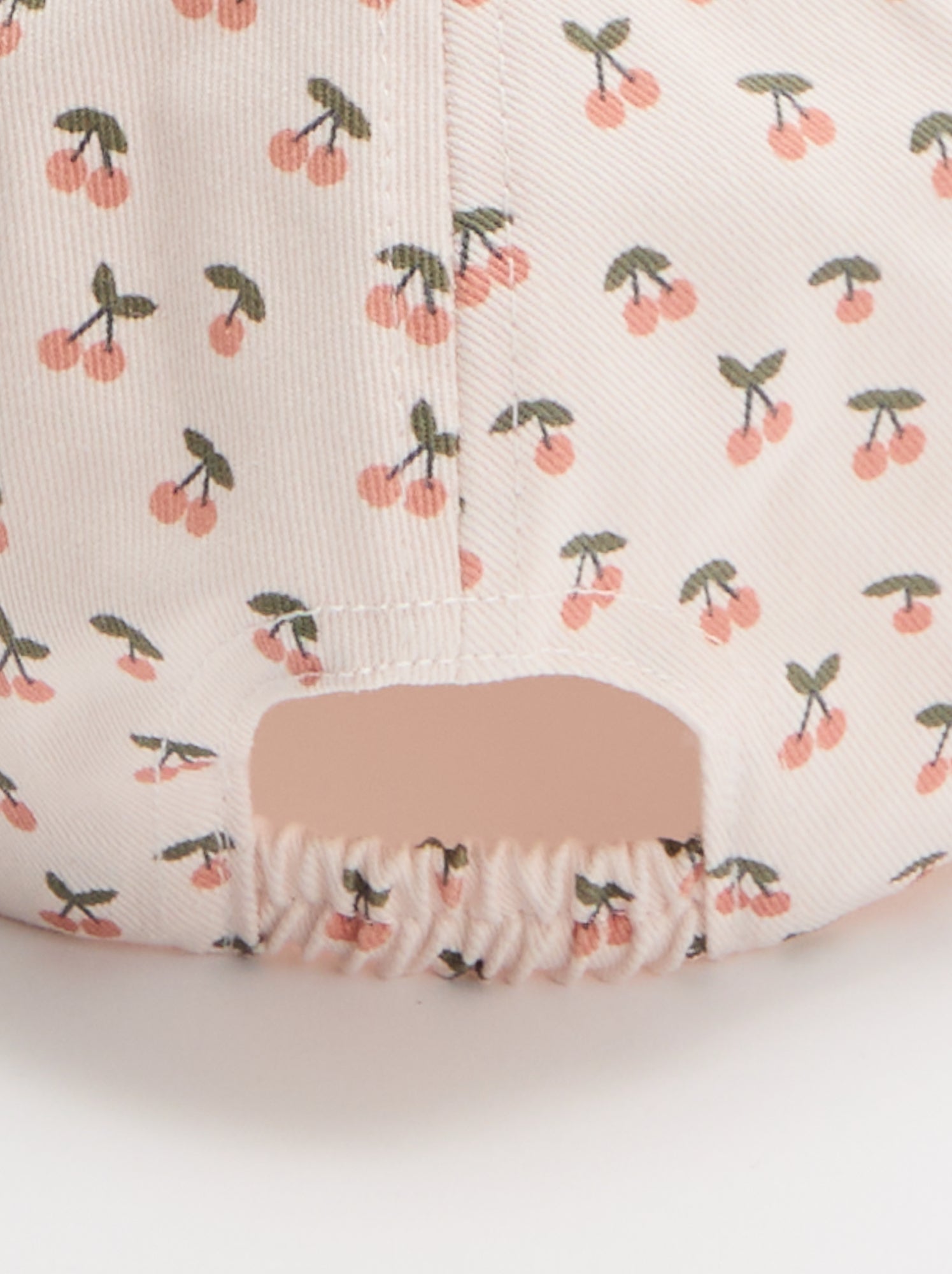 Casquette imprimé style baseball - Rose