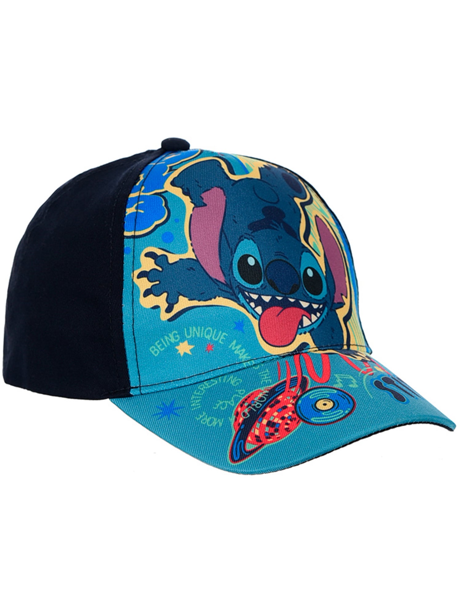 Casquette lilo & stitch marine| licence officielle - Bleu