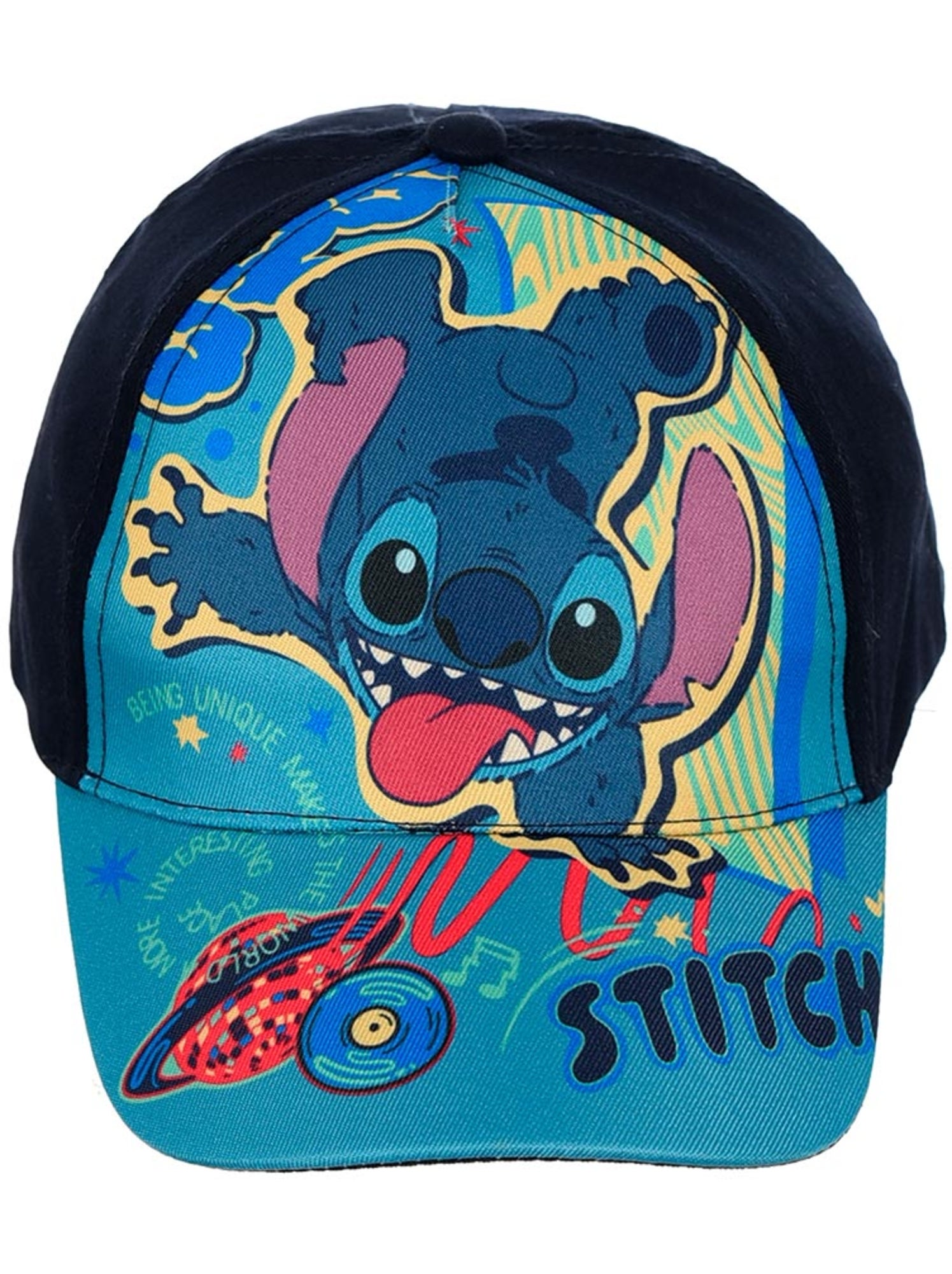 Casquette lilo & stitch marine| licence officielle - Bleu