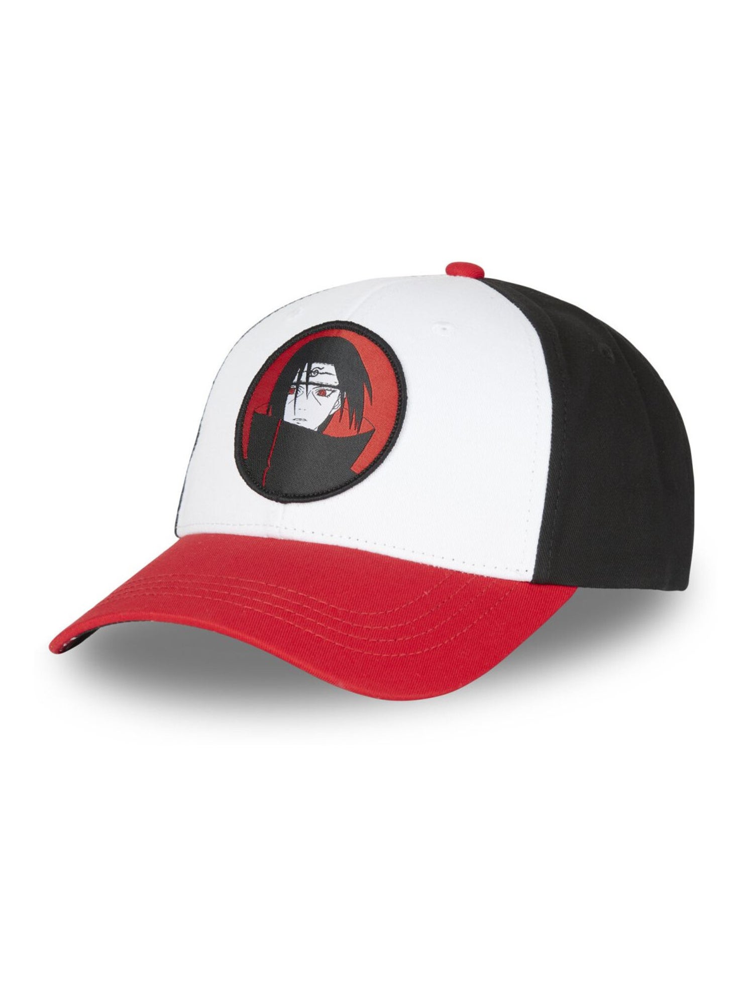 Casquettes garçon baseball fermeture snapback Itachi Naruto Classic Freegun - Noir Blanc