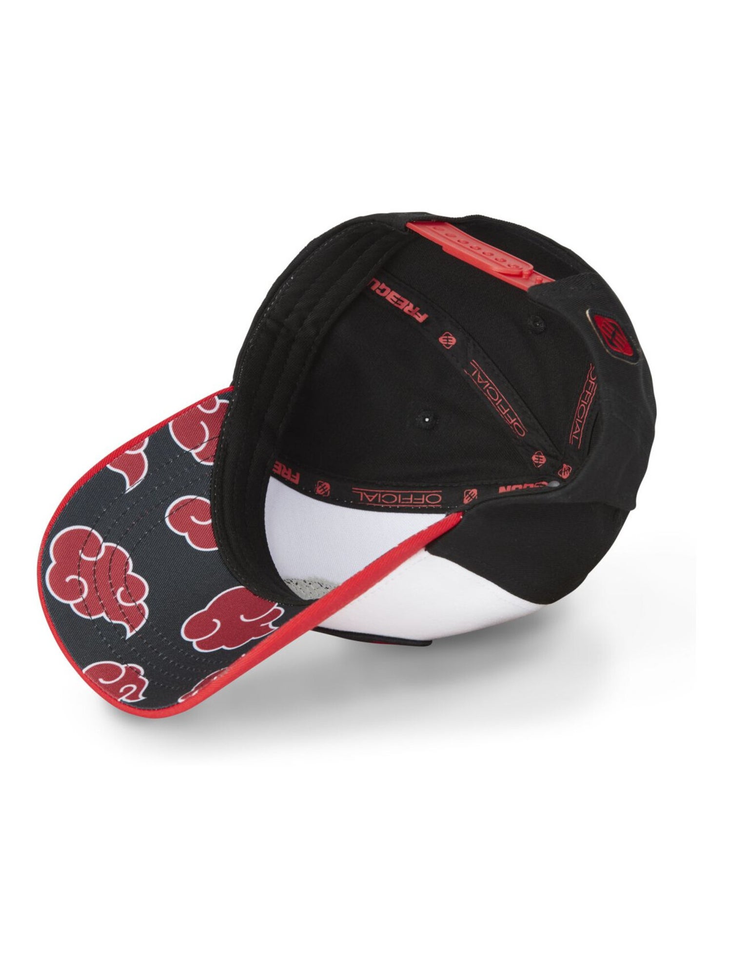 Casquettes garçon baseball fermeture snapback Itachi Naruto Classic Freegun - Noir Blanc