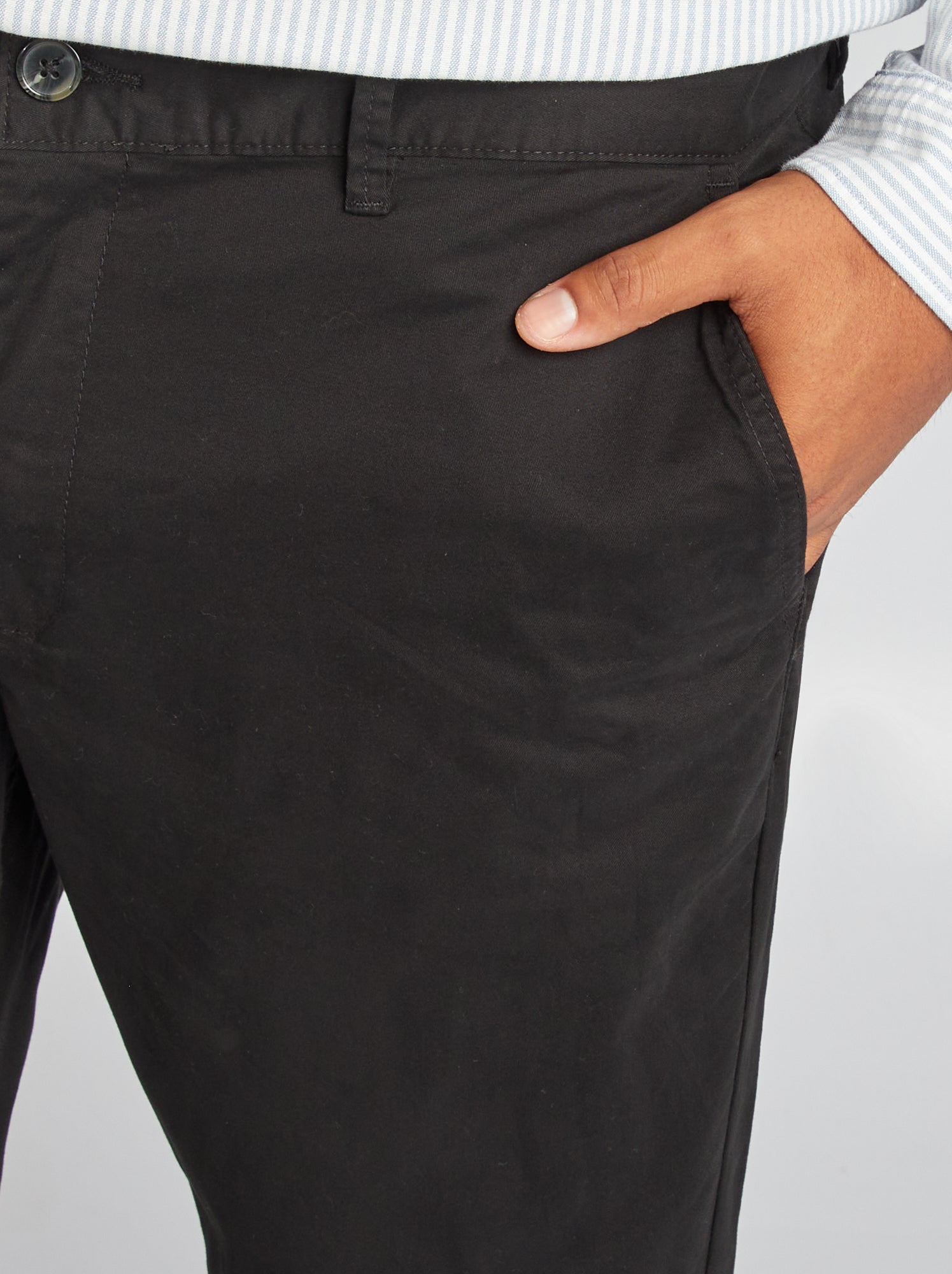 Chino slim - L32 - Noir