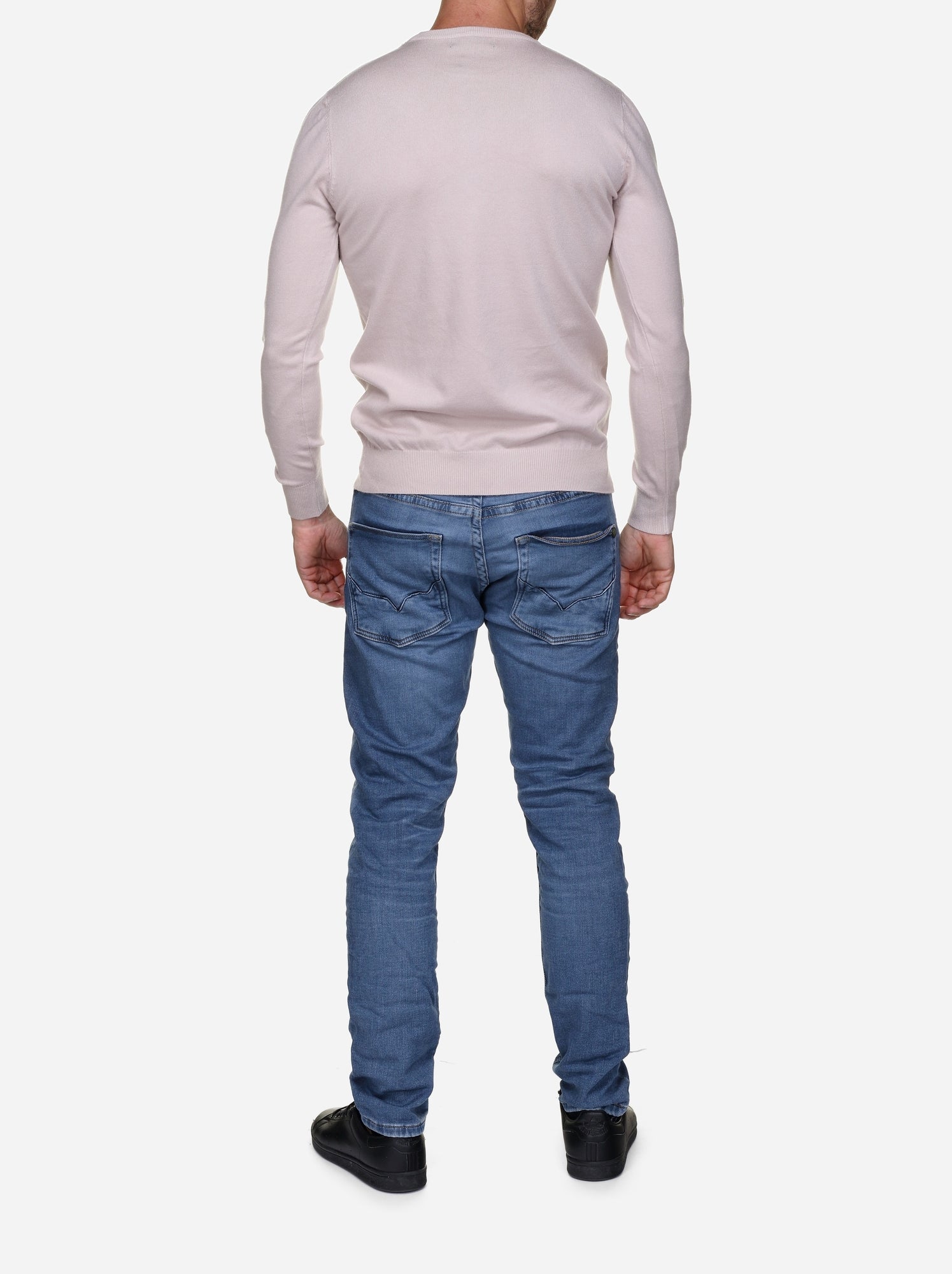 Pull col rond - Kenzarro - Crème