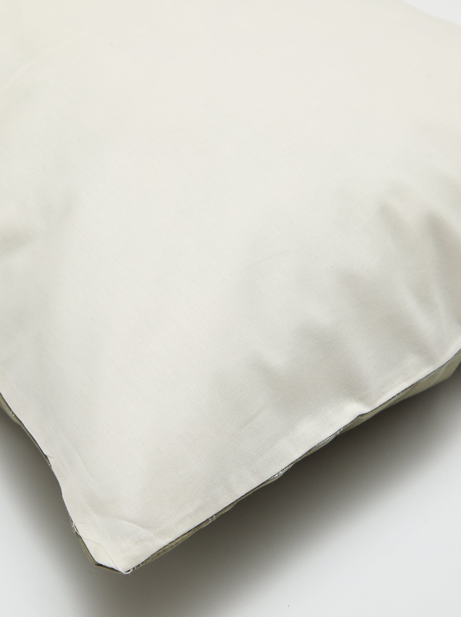 Taie d'oreiller unie 50 x 70 cm - Kiabi Home - Kaki