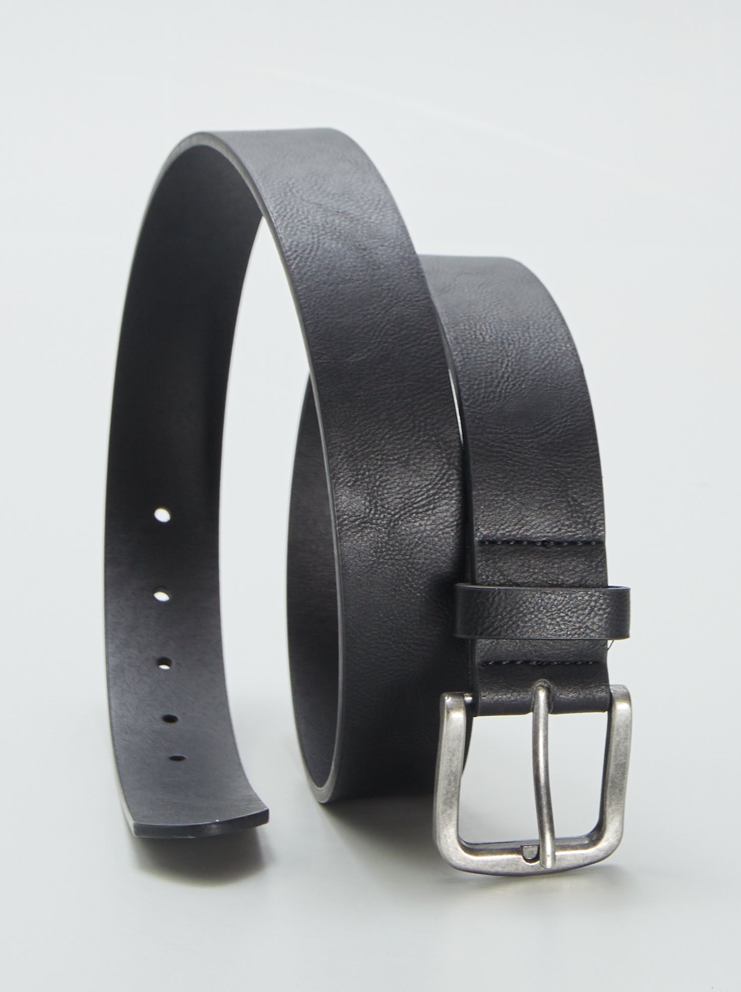 Ceinture basique boucle métallique - Noir