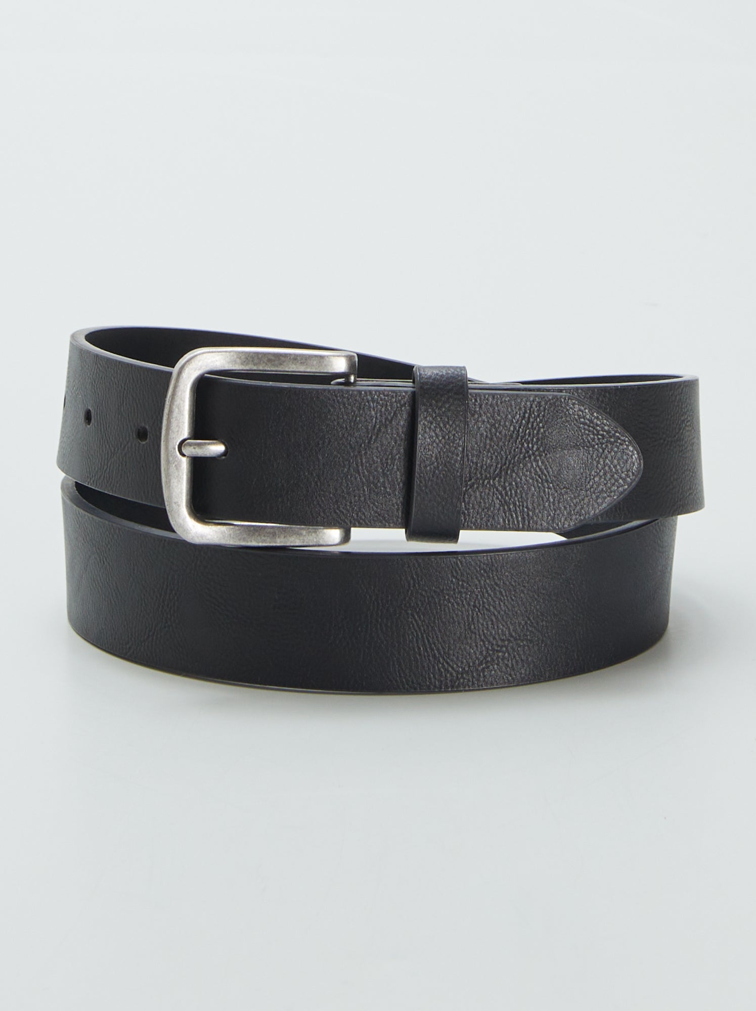 Ceinture basique boucle métallique - Noir