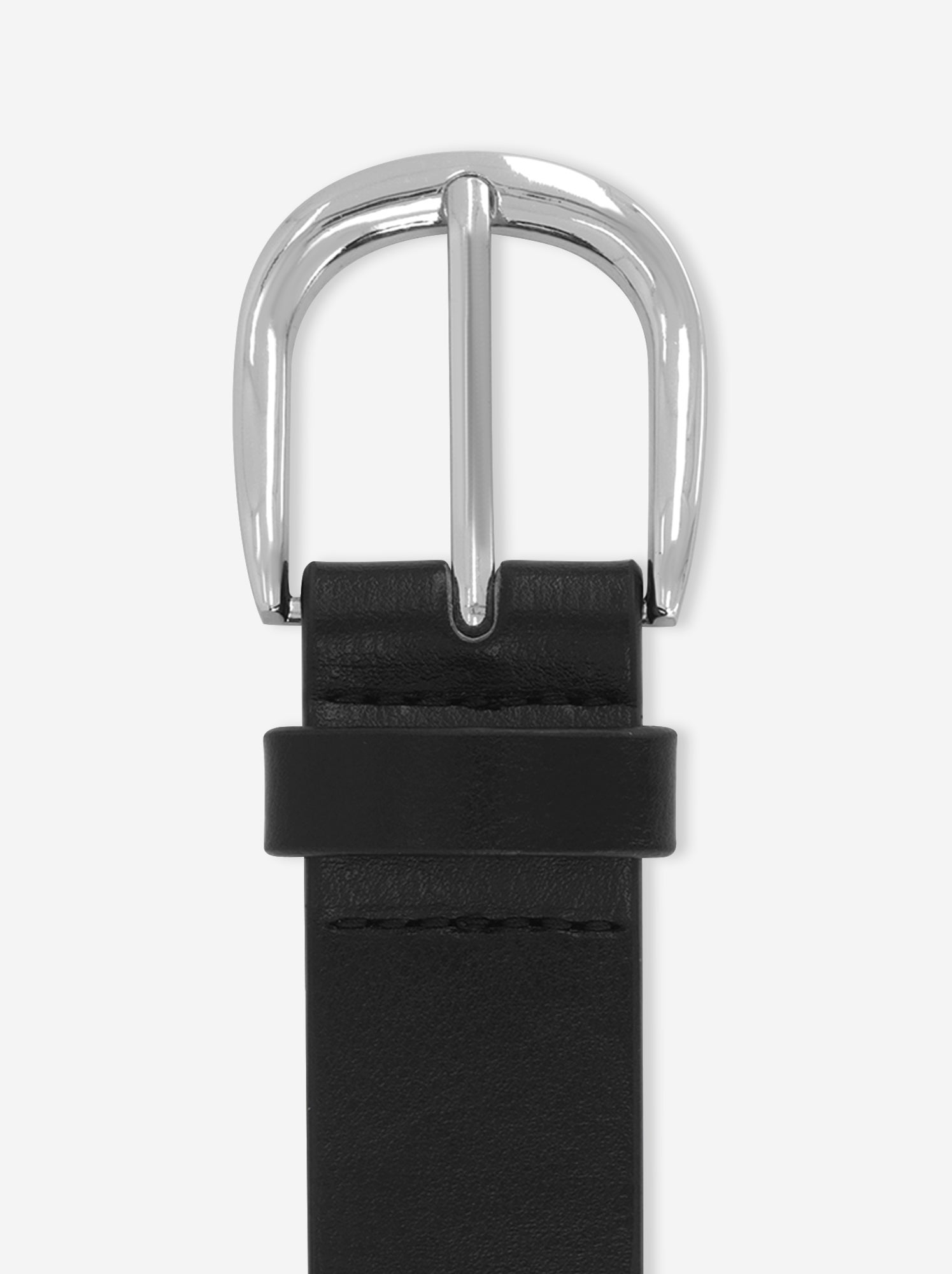 Ceinture unie basique - Noir