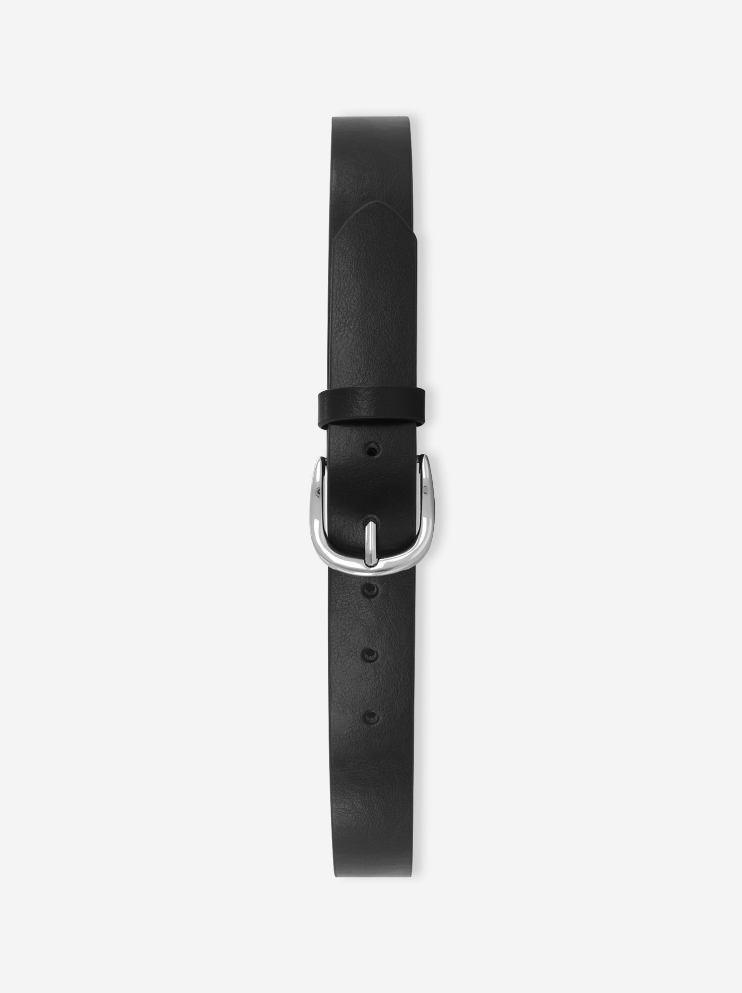 Ceinture unie basique - Noir