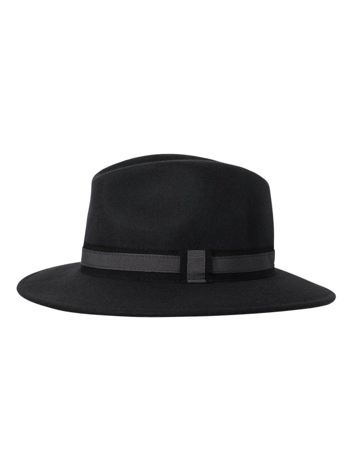 Chapeau fédora 100% laine IDRO - Gris