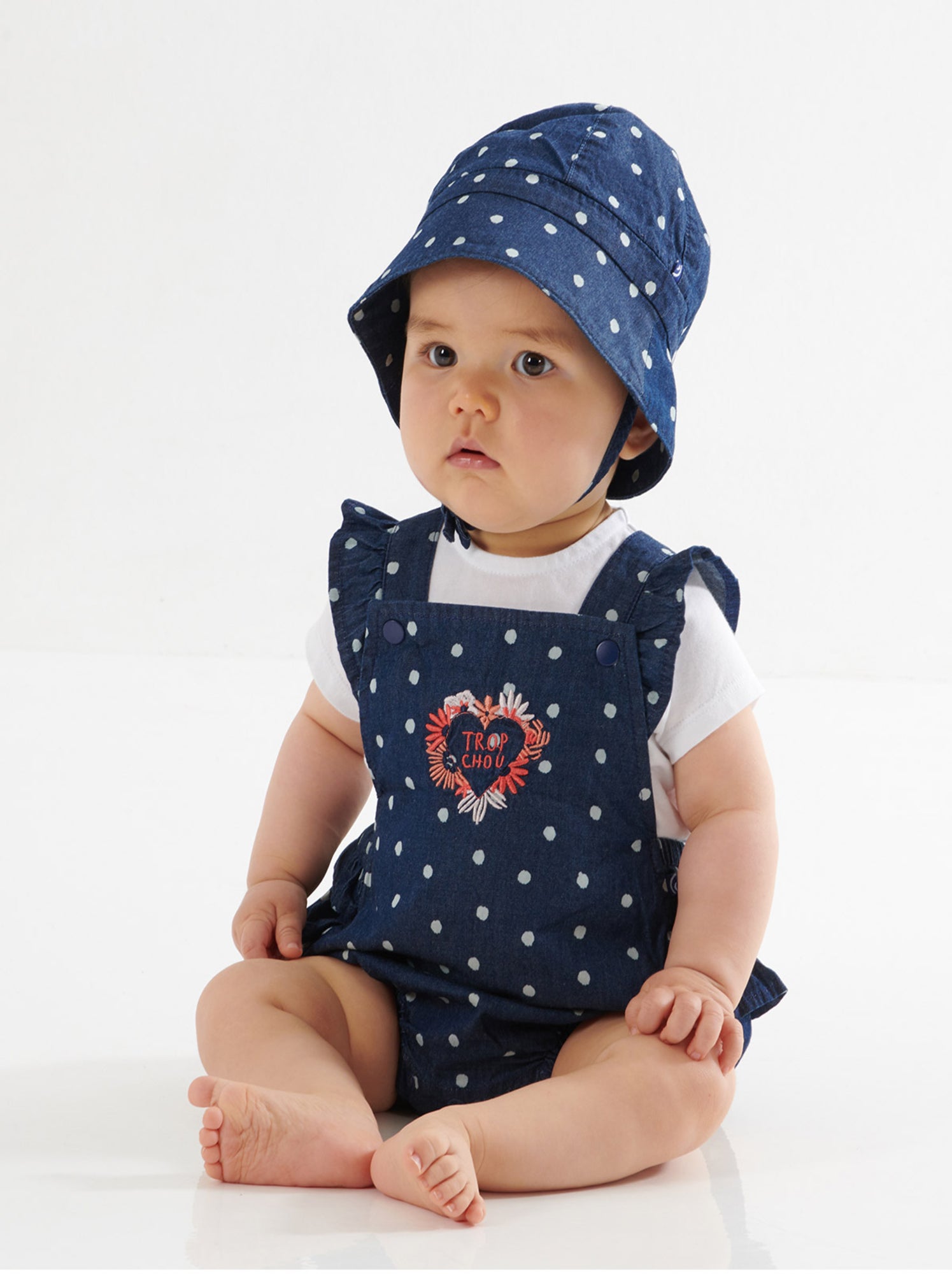 Chapeau fille - Bleu