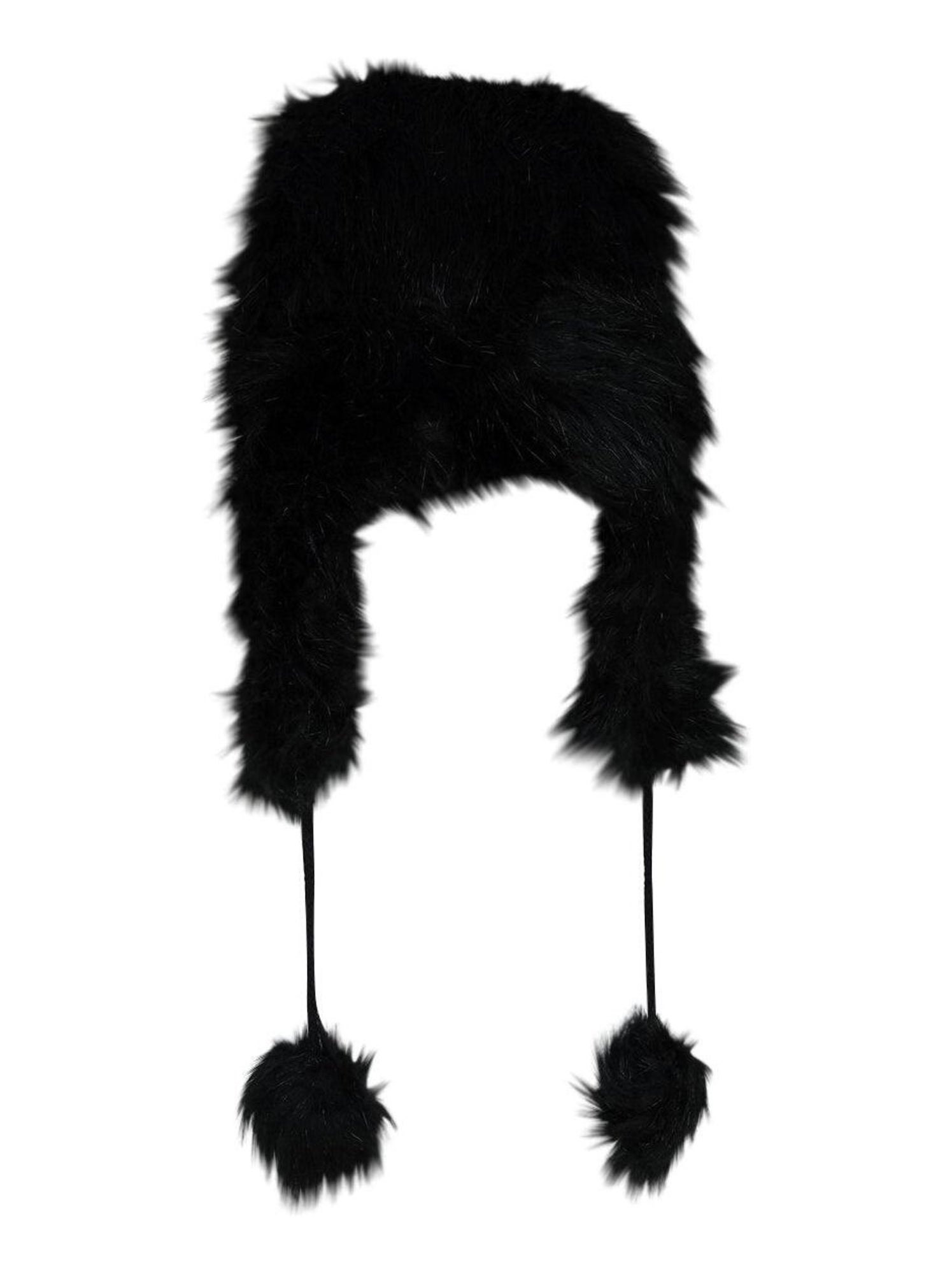 Chapka yeti - Noir