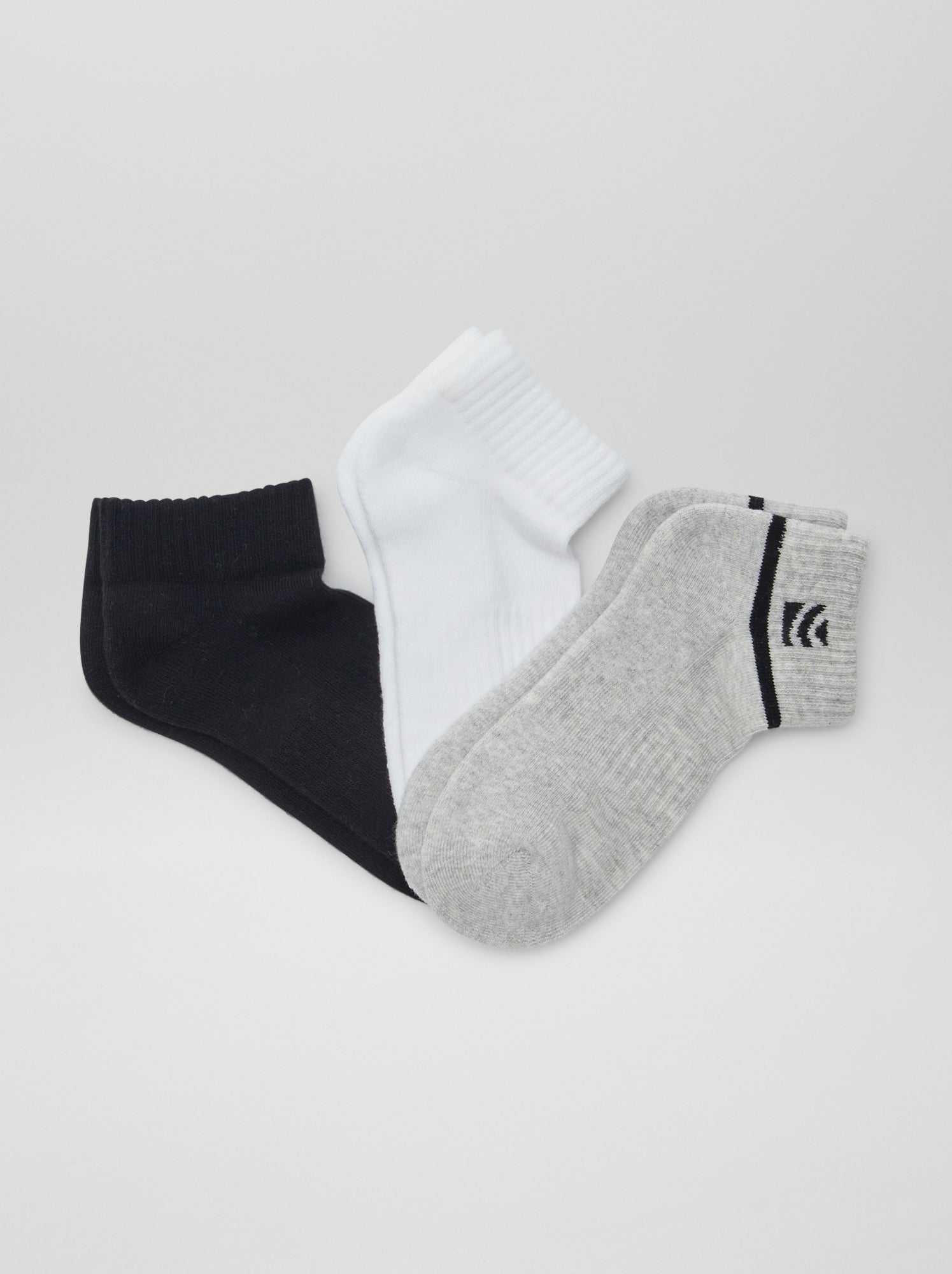 Chaussettes courtes de sport - BLANC