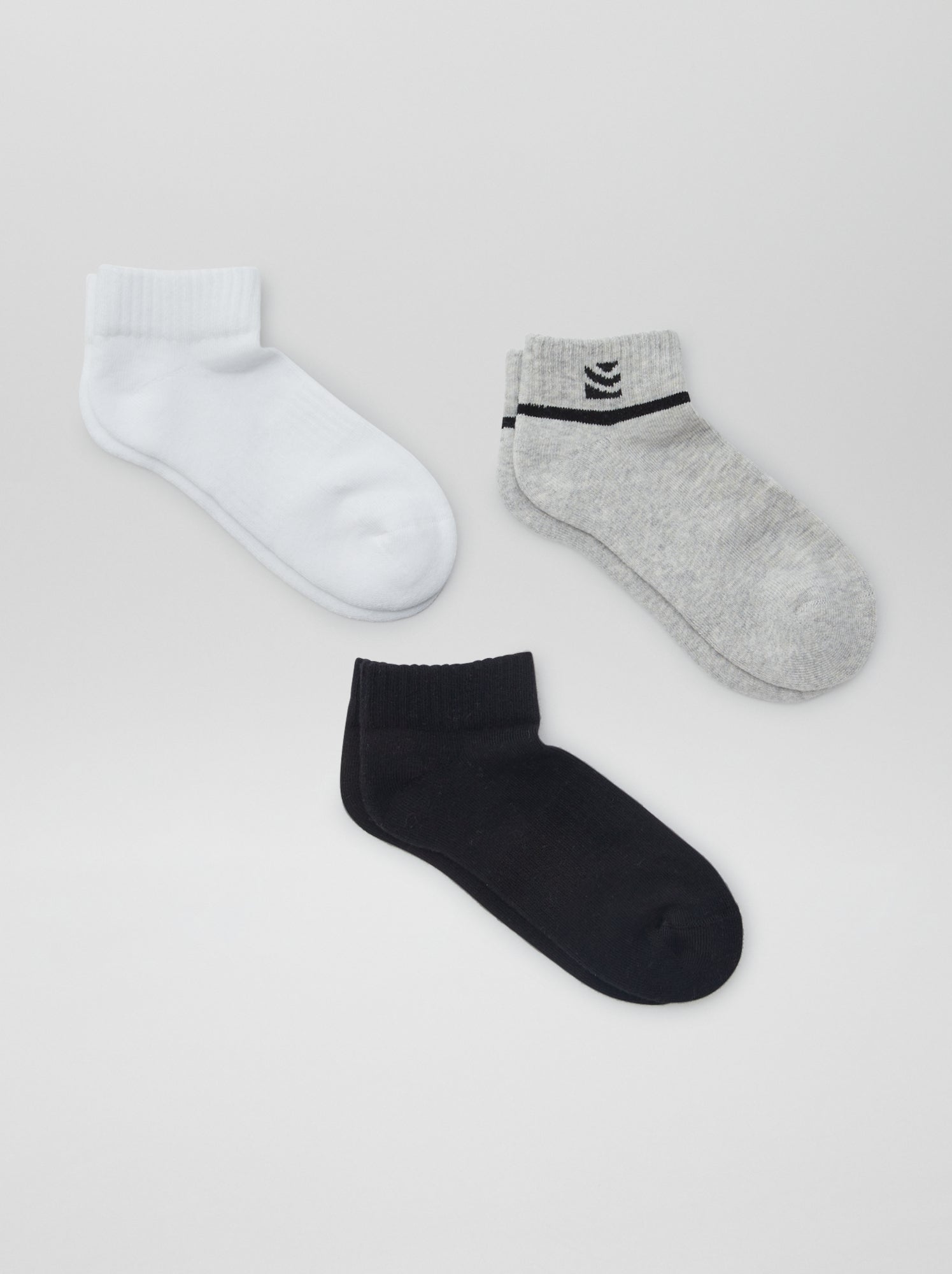 Chaussettes courtes de sport - BLANC
