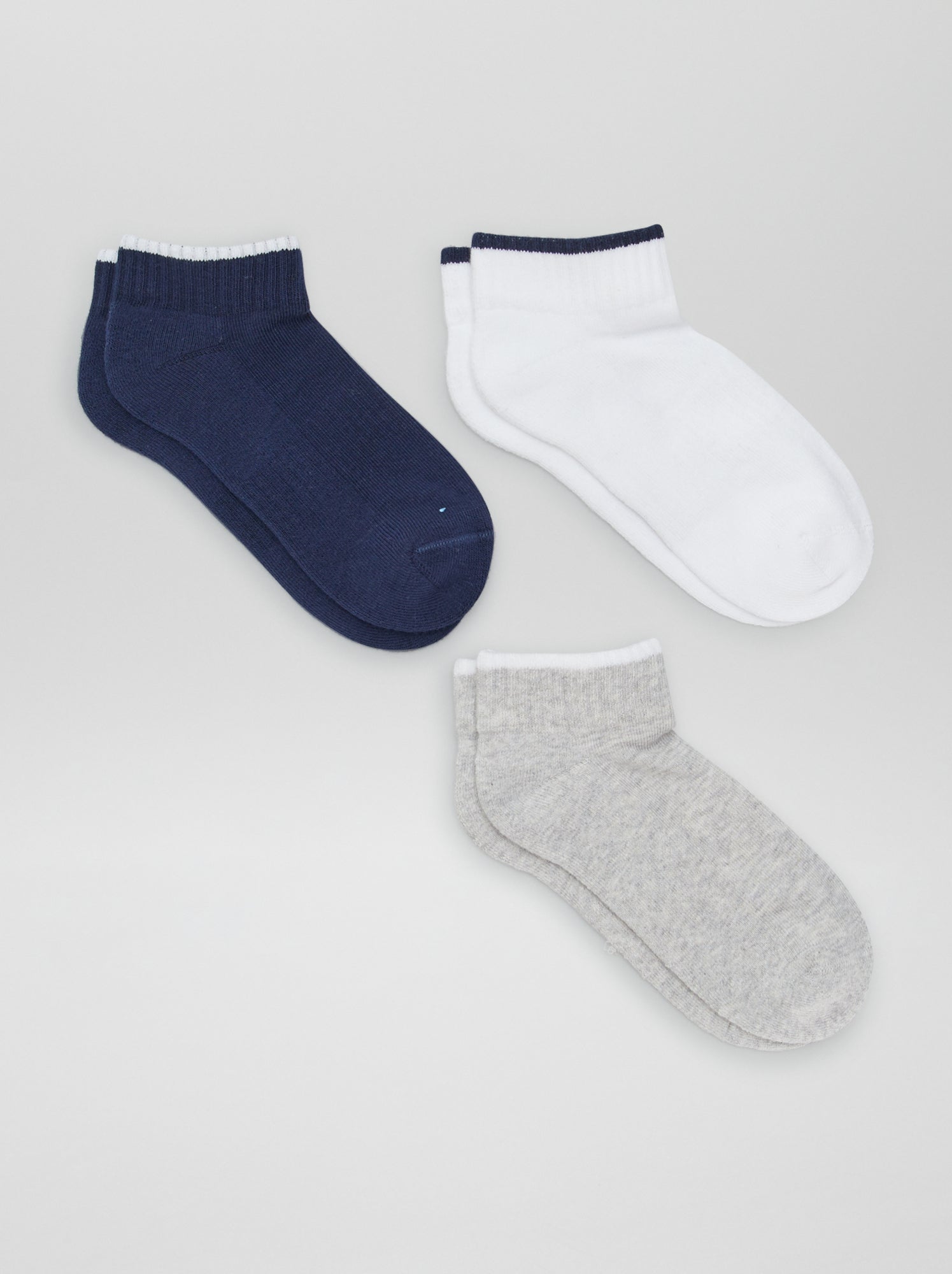 Chaussettes courtes de sport - Bleu