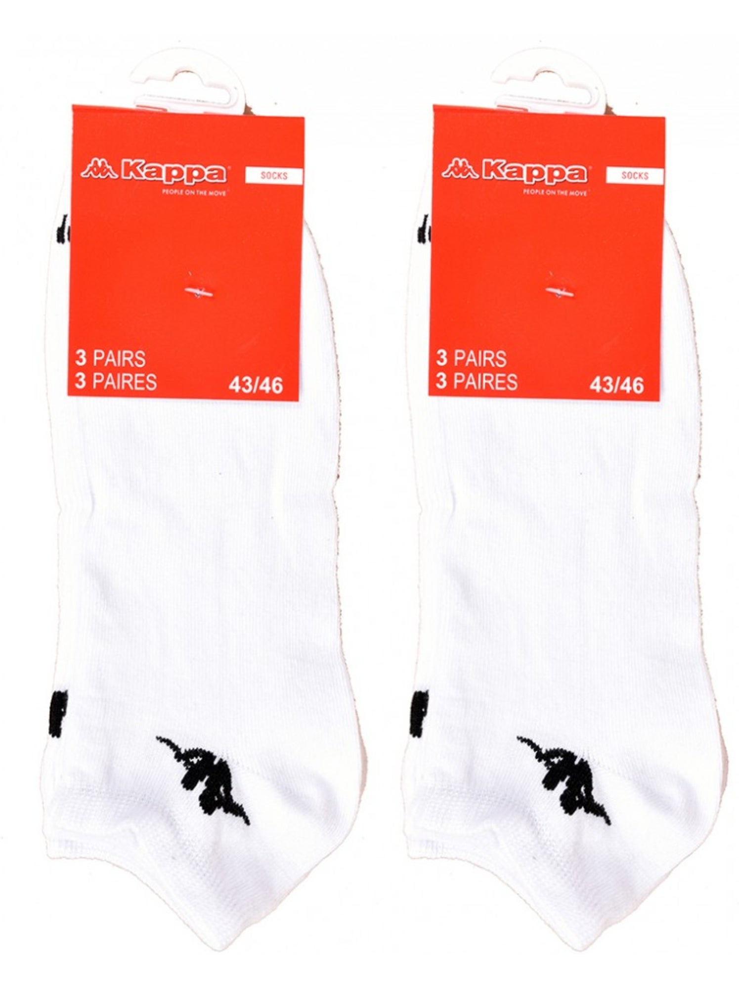 Chaussettes Enfant KAPPA Socquettes Tiges courtes - Pack de 6 - Multicolore
