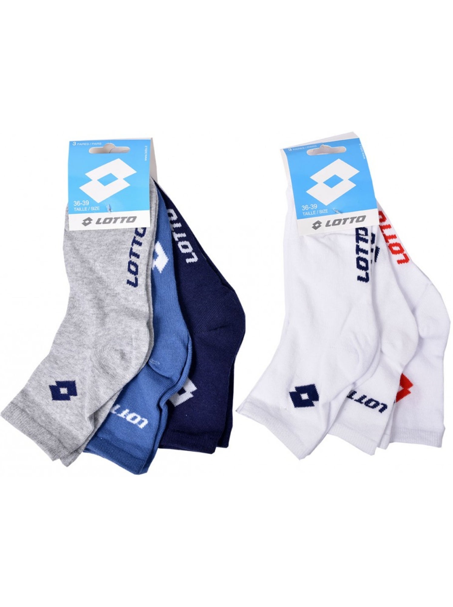 Chaussettes Enfant LOTTO Socquettes - Pack de 6 - Multicolore