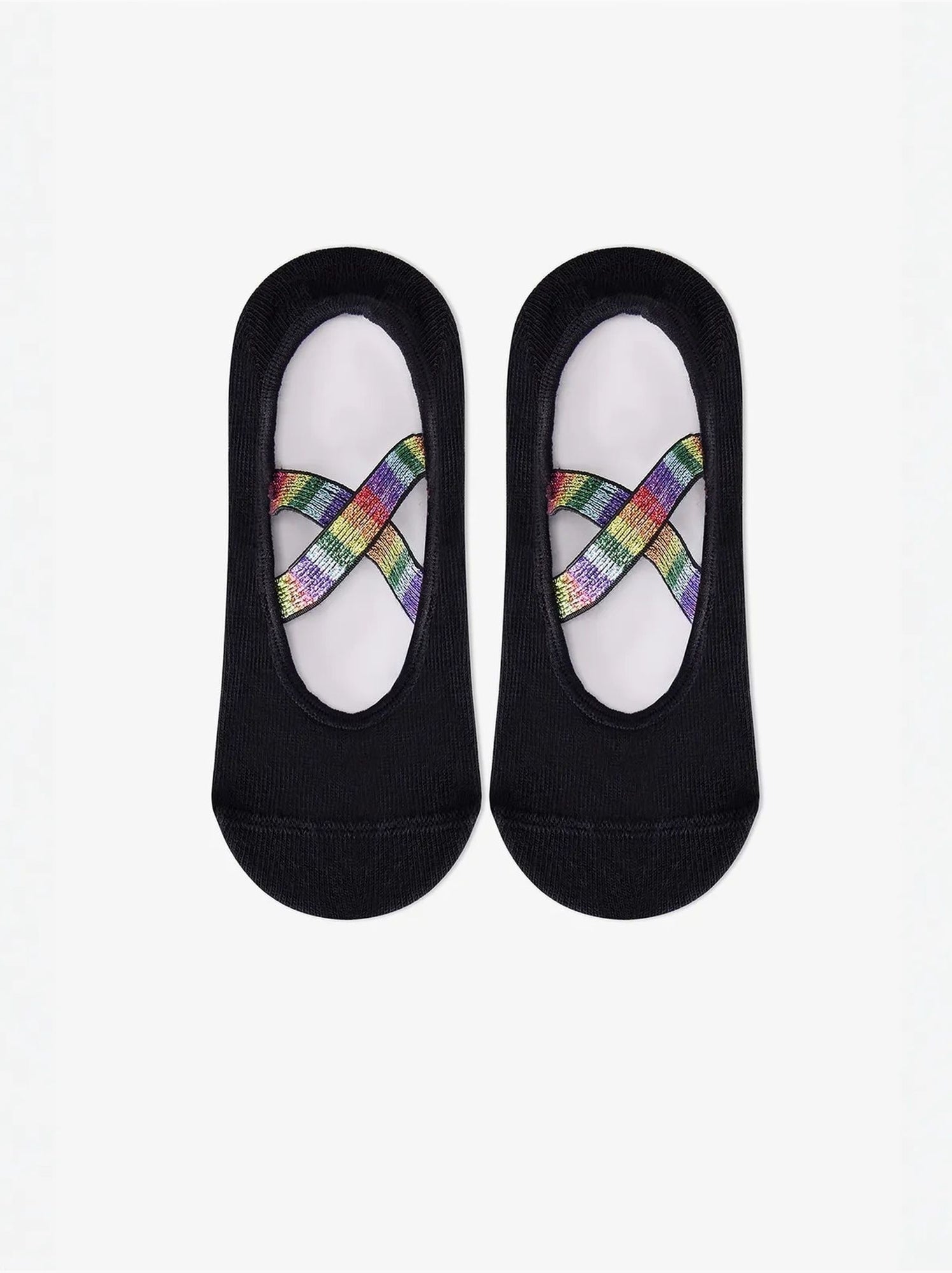 Chaussettes fille rainbow cloud suba penti - Noir