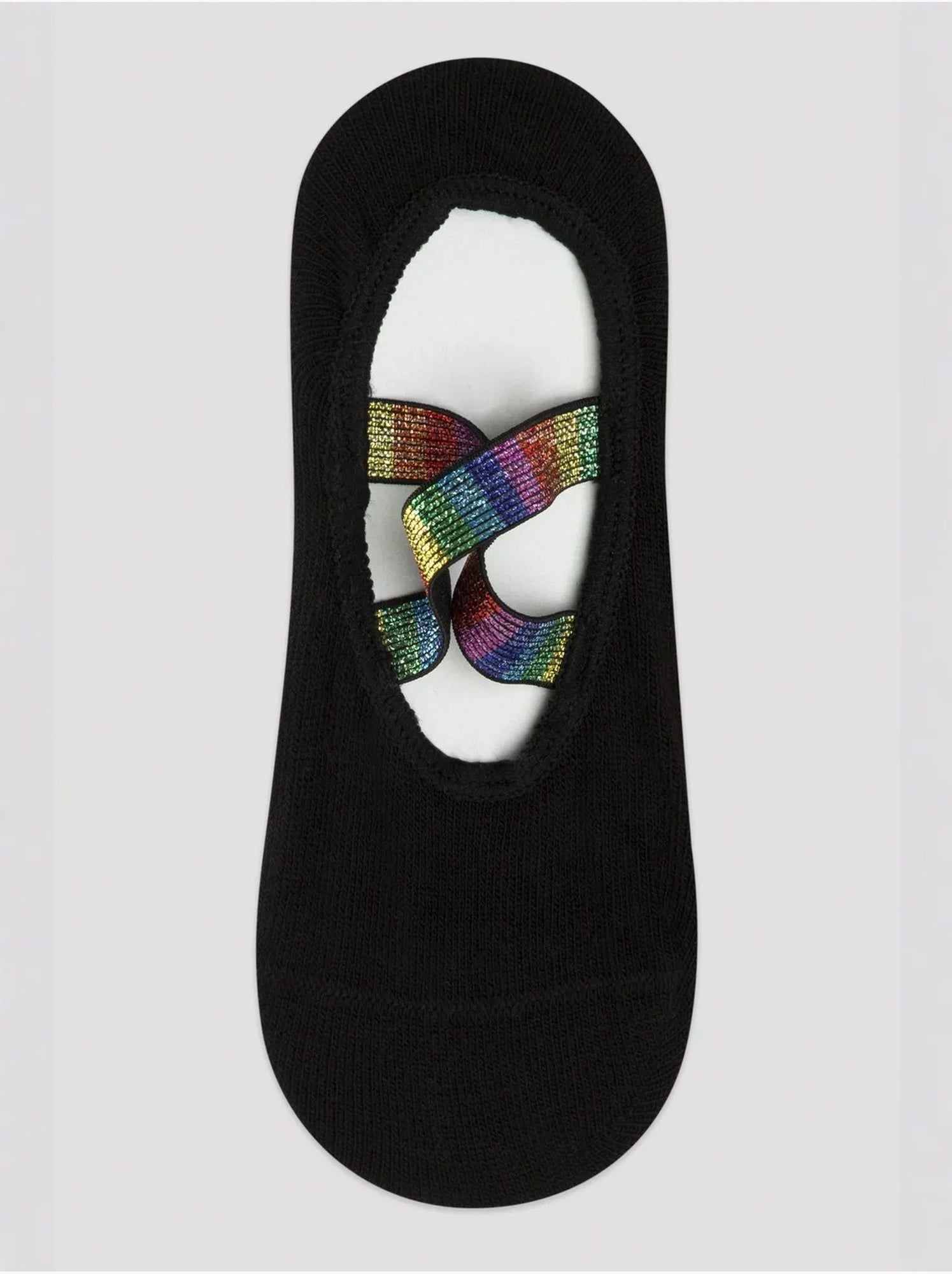 Chaussettes fille rainbow cloud suba penti - Noir