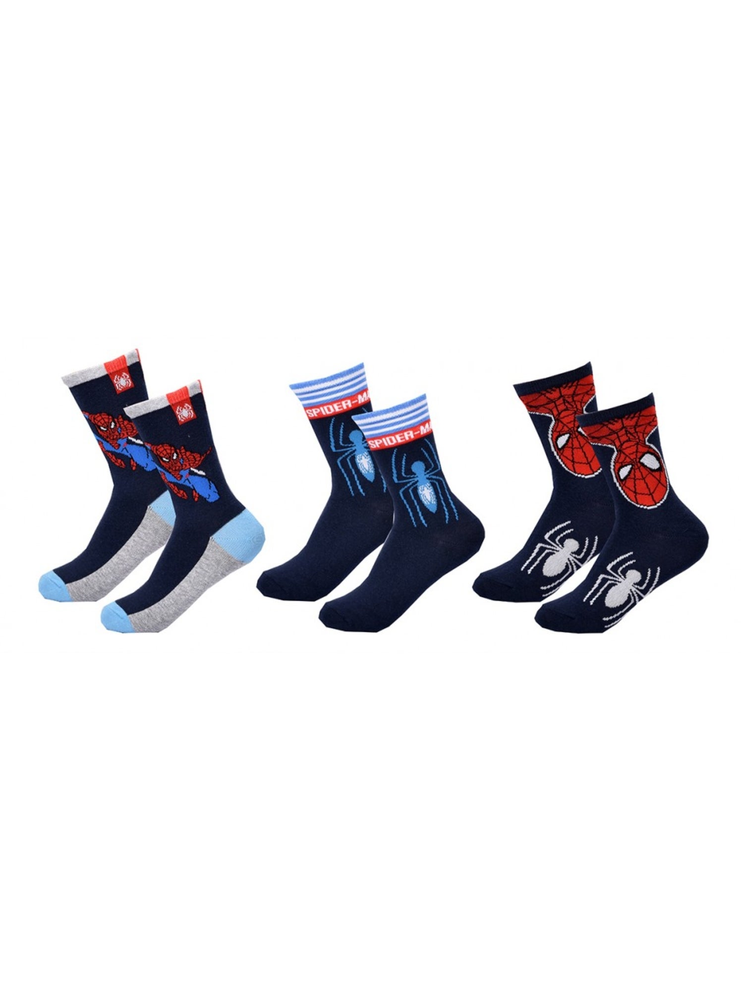 Chaussettes Garçon Licence PACK DE 3 PAIRES - Bleu Multicolore