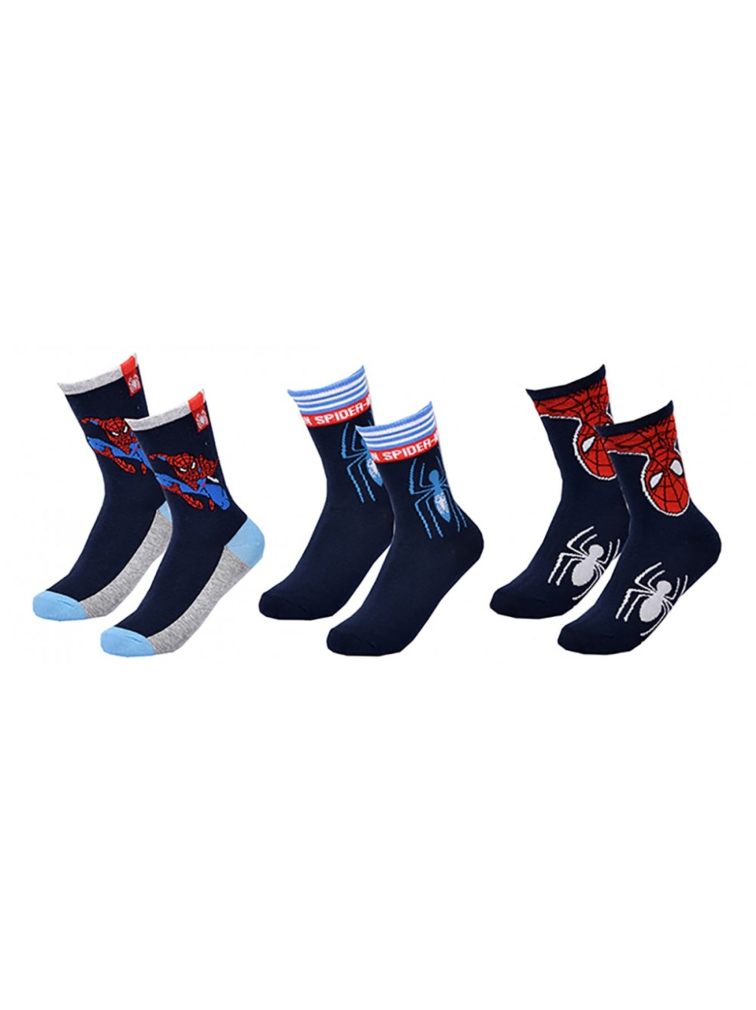 Chaussettes Garçon Licence PACK DE 3 PAIRES - Bleu Multicolore