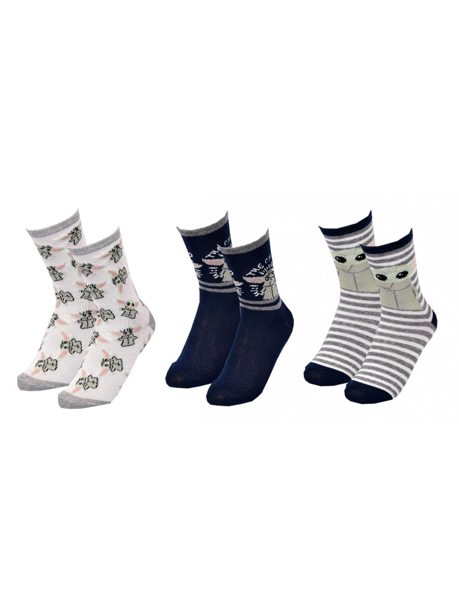 Chaussettes Garçon Licence PACK DE 3 PAIRES - Gris Vert clair Bleu