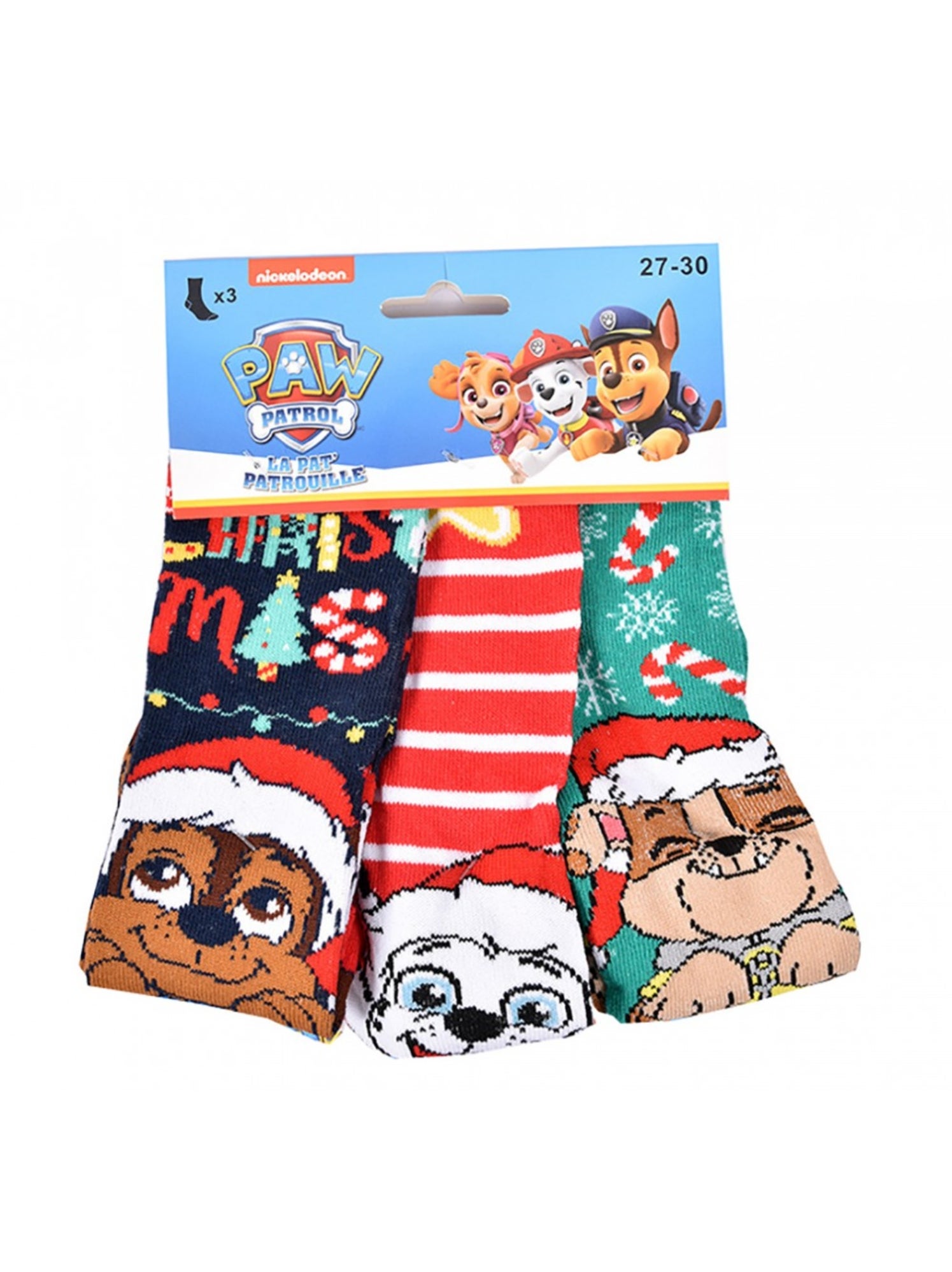 Chaussettes Garçon Licence PACK DE 3 PAIRES - Vert forêt