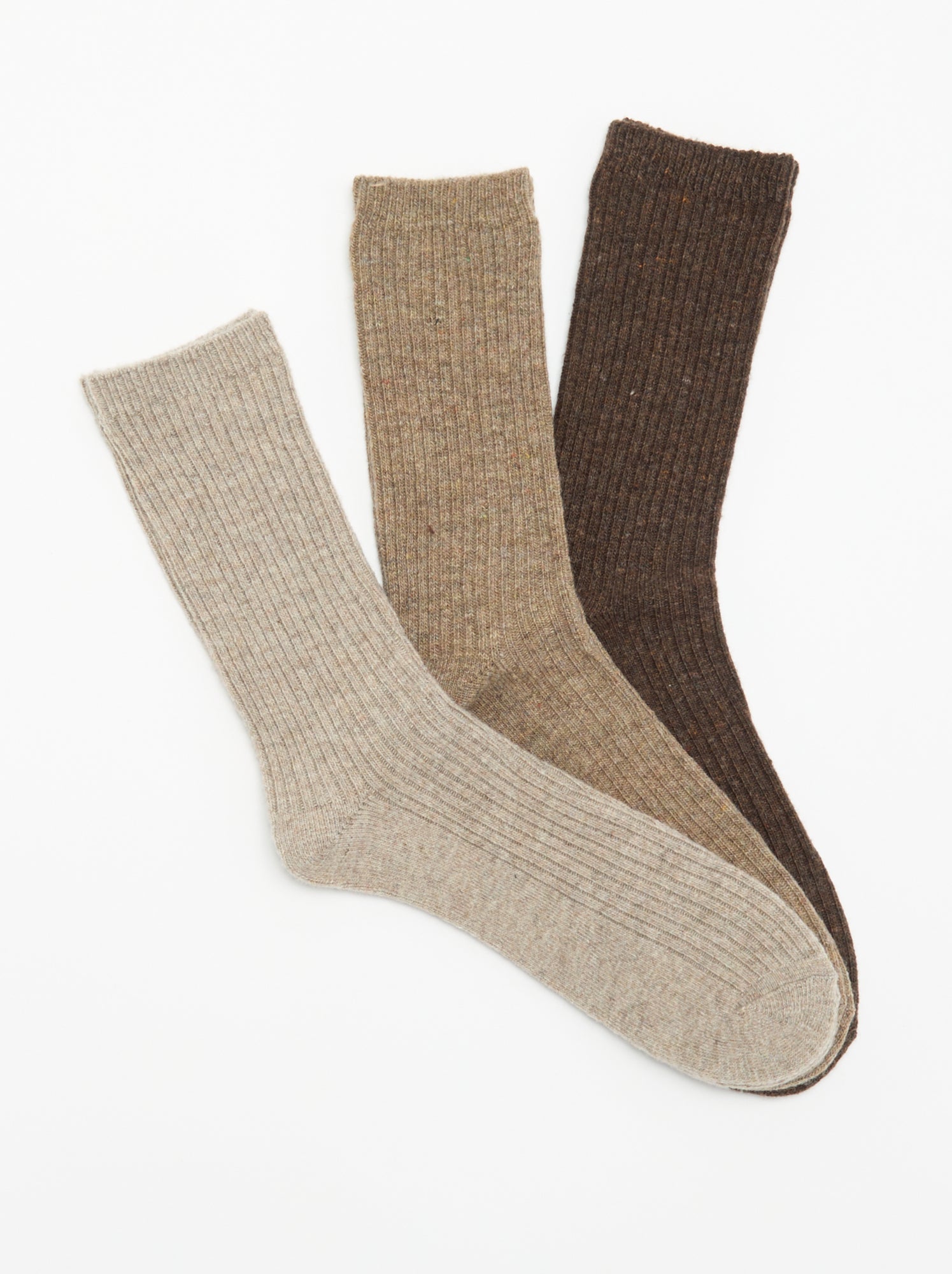 Chaussettes haute - Beige