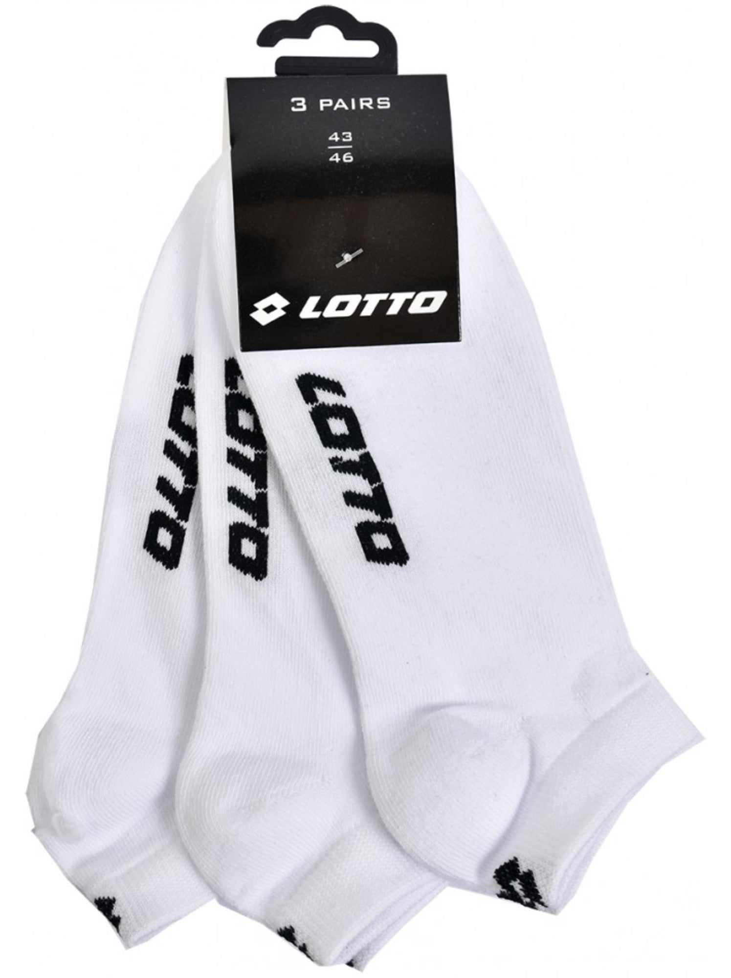 Chaussettes homme LOTTO SNEAKER - Pack de 6 - Multicolore