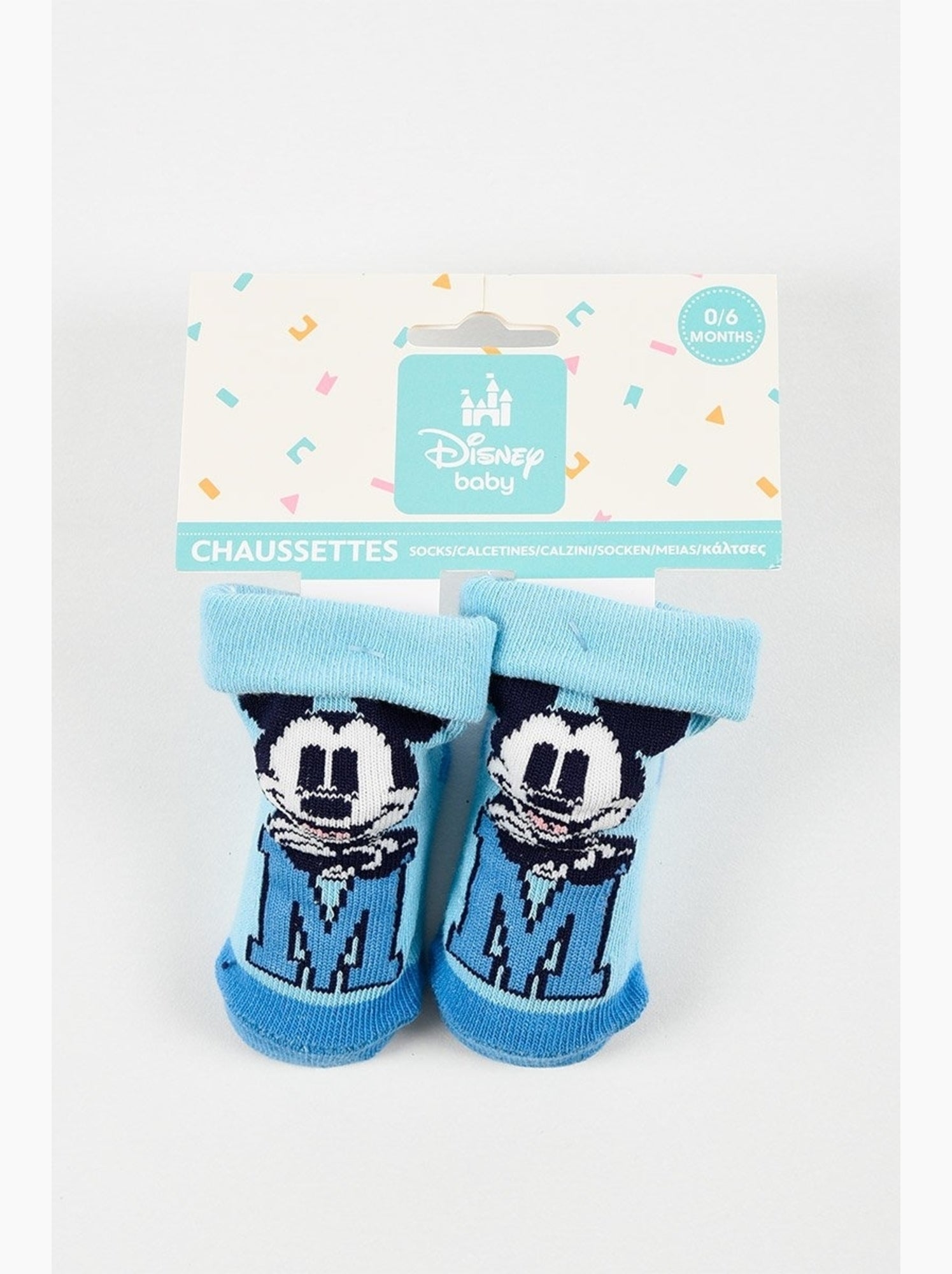 Chaussettes mickey mouse| licence officielle - Bleu