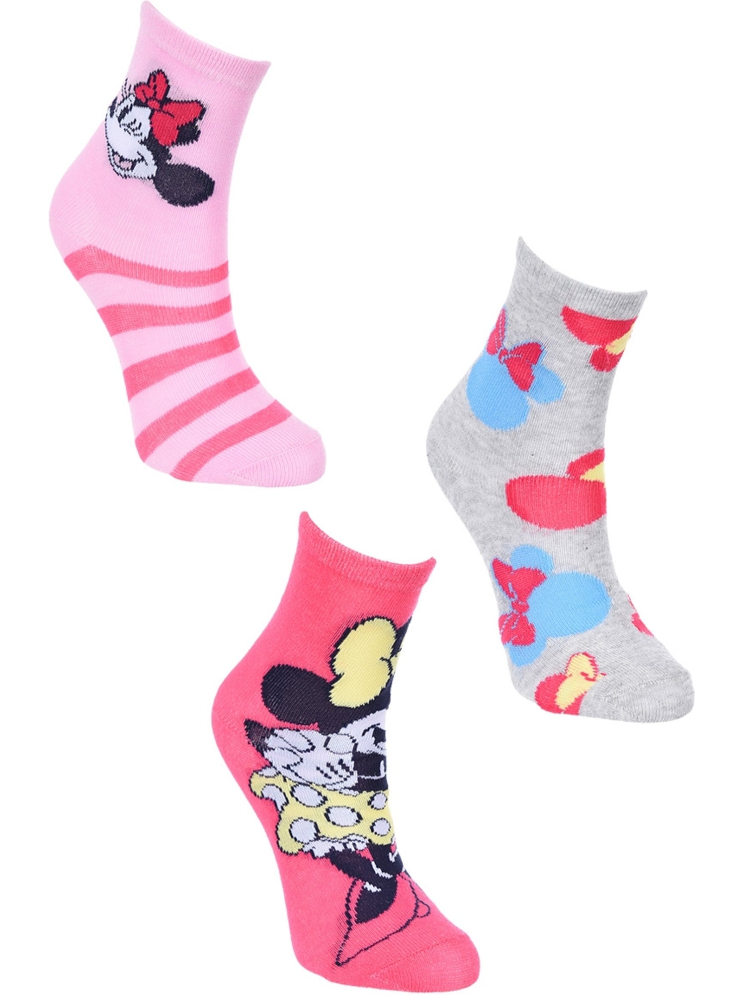 Chaussettes Minnie Mouse | Licence Officielle - Multicolore