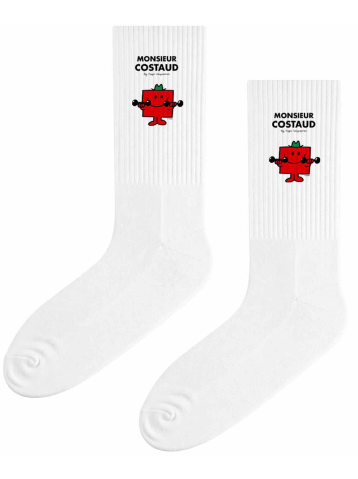 Chaussettes MONSIEUR COSTAUD - Blanc