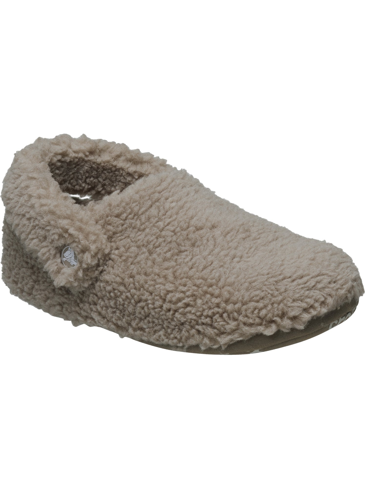 Chausson à Enfiler Crocs Enfant Classic Cozzy Slipper - Marron