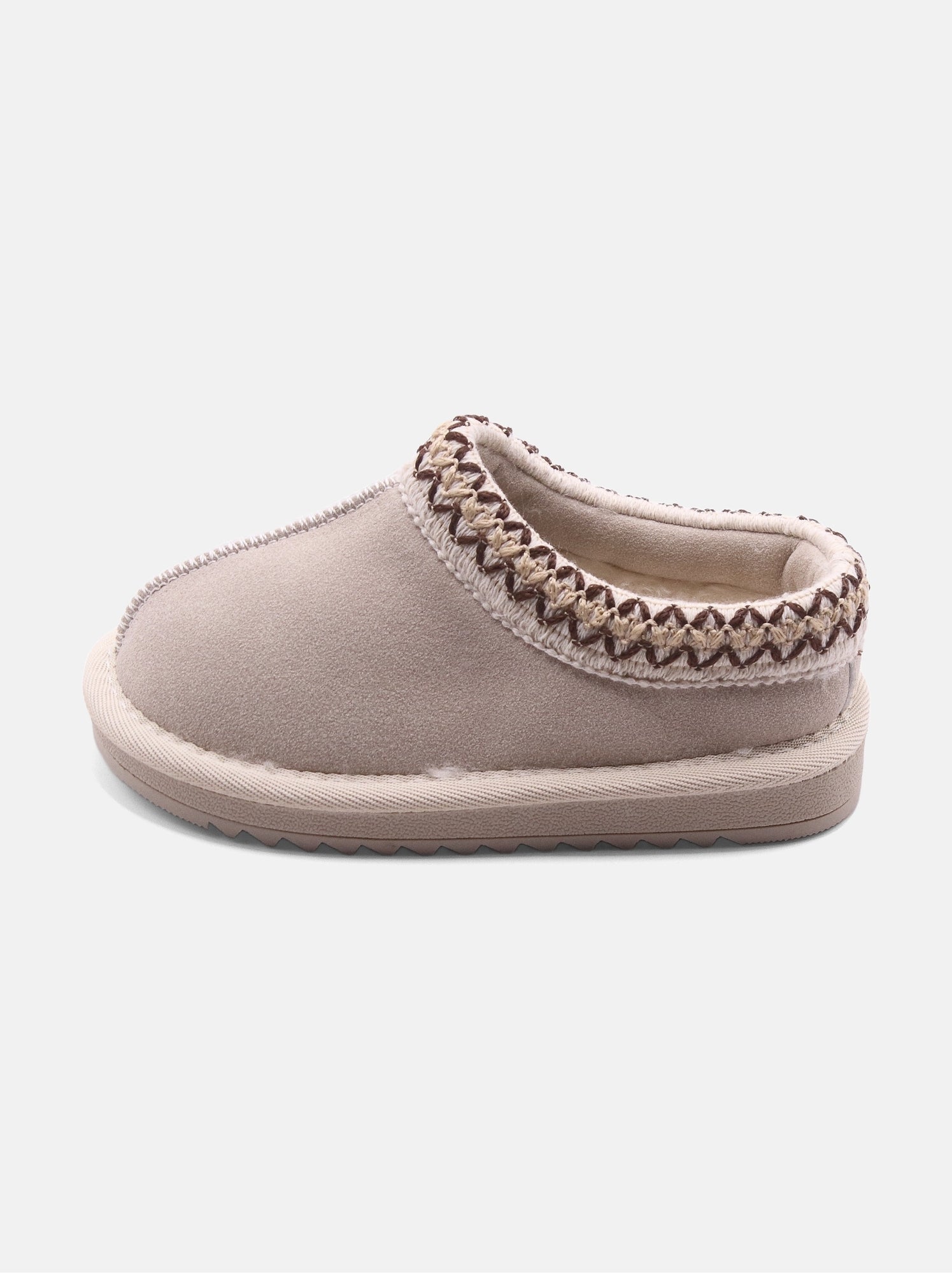 Chausson bébé à enfiler - Crème