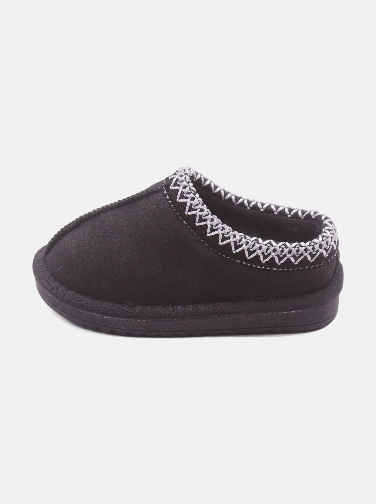 Chausson bébé à enfiler - Noir
