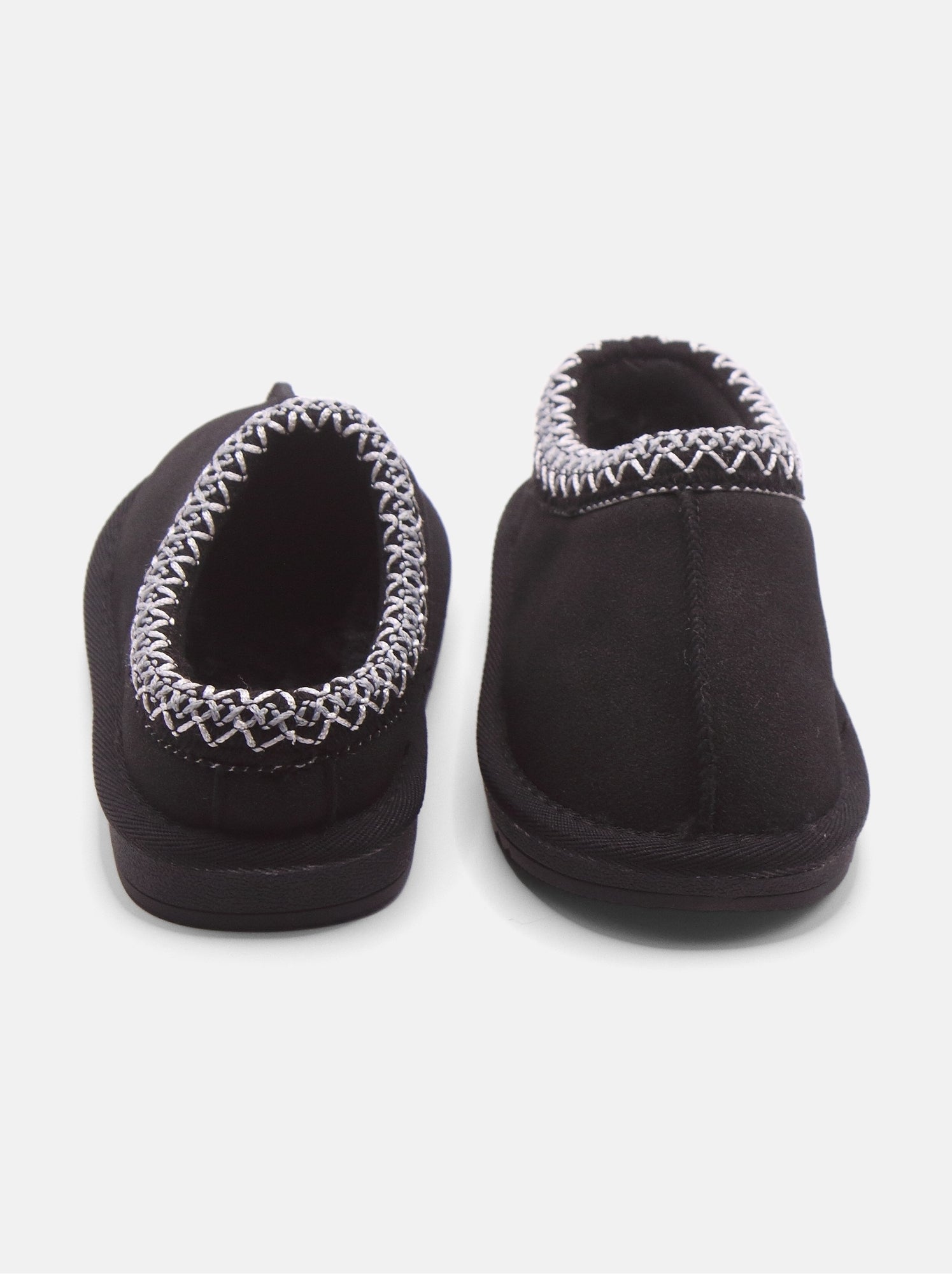 Chausson bébé à enfiler - Noir