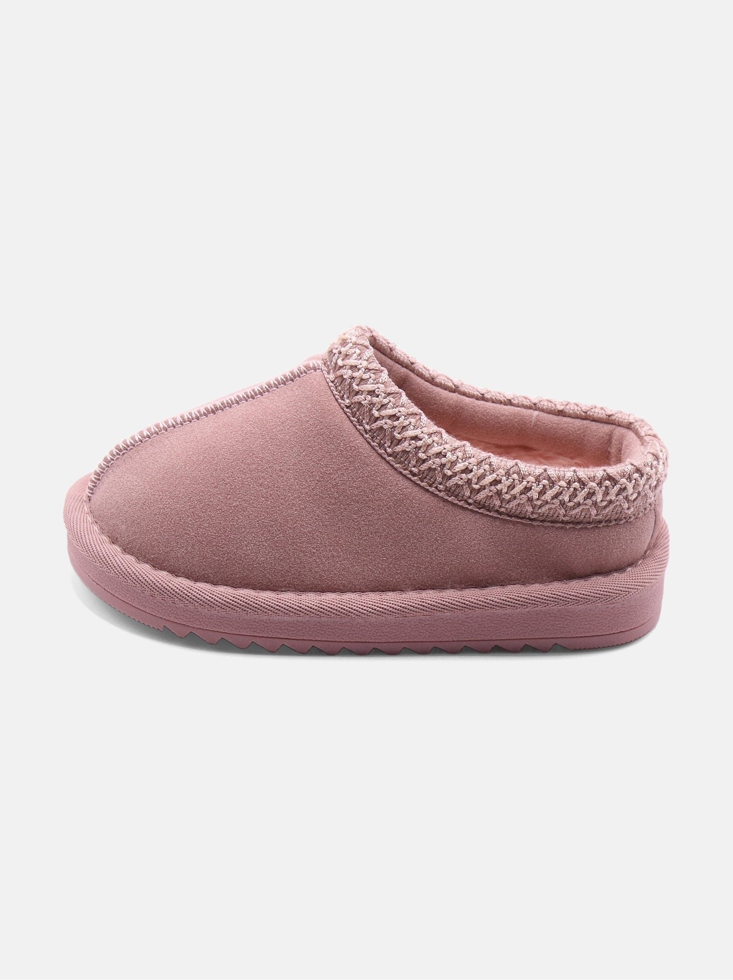 Chausson bébé à enfiler - Rose