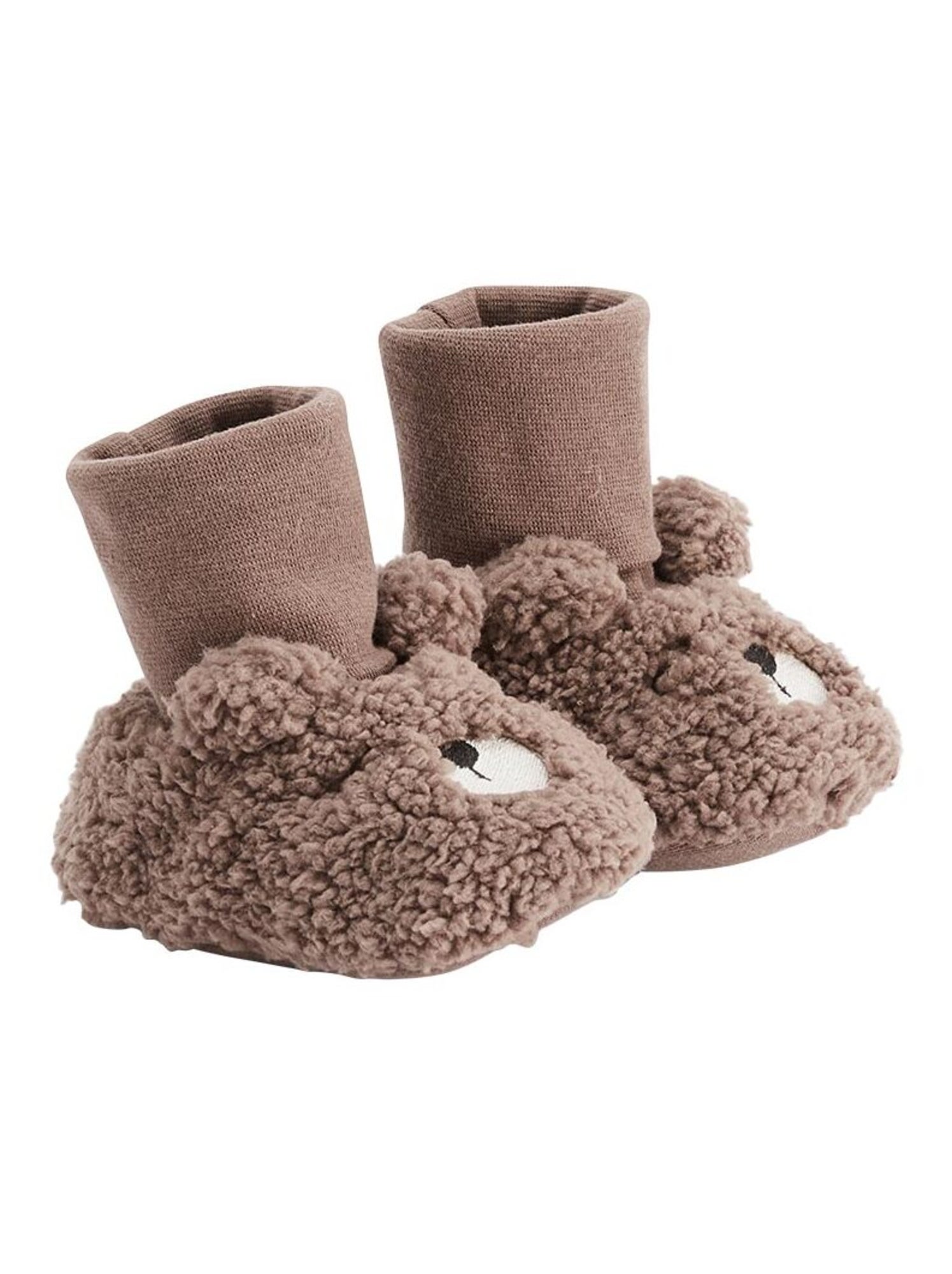 Chaussons bébé Câlins - Marron