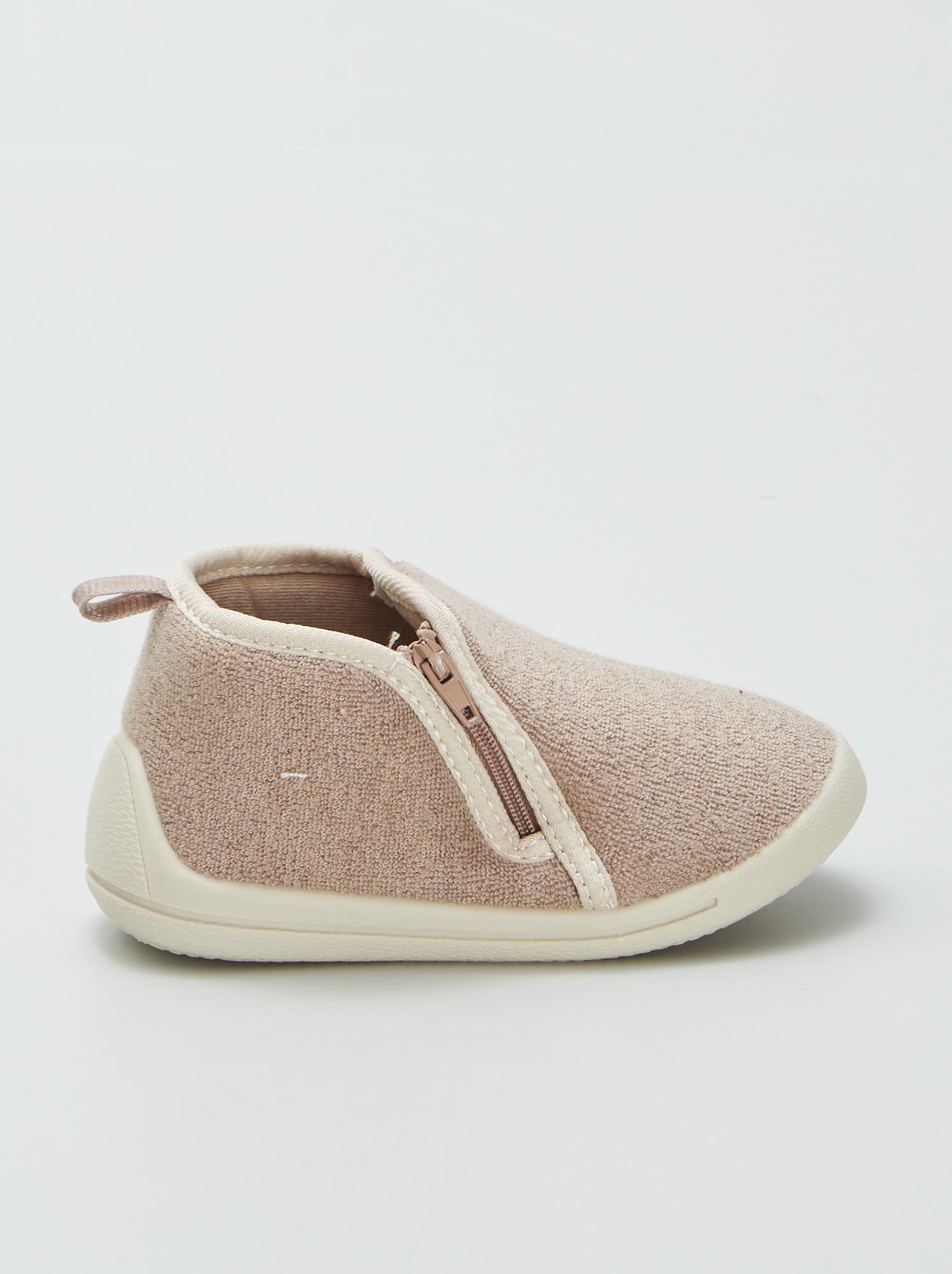 Chaussons boots - Beige