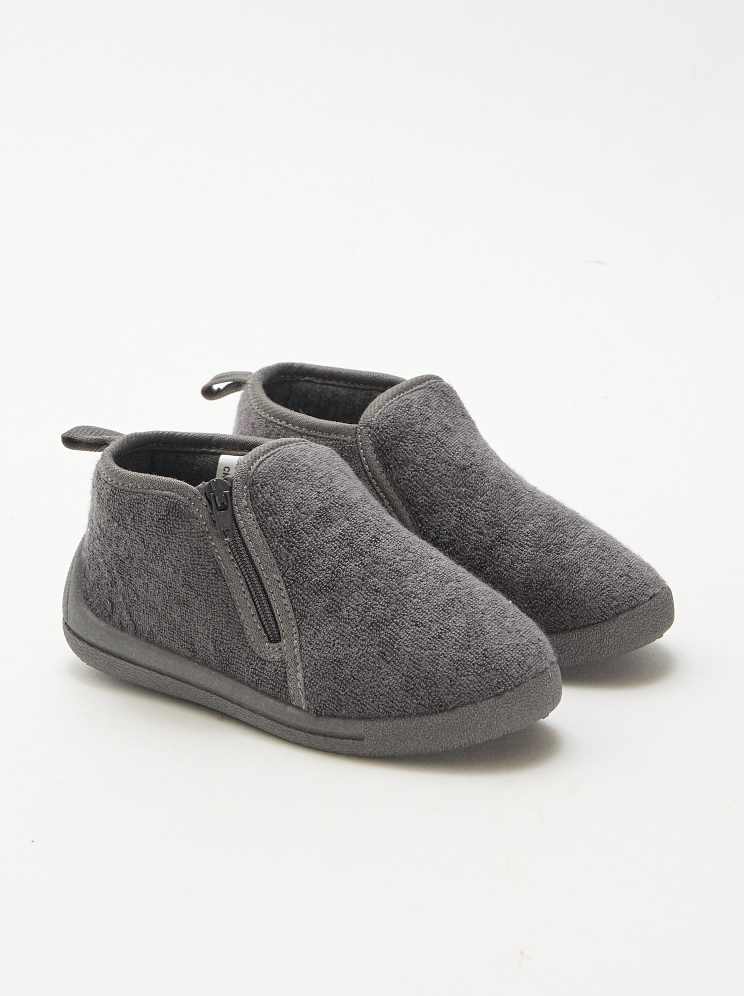 Chaussons boots - Gris