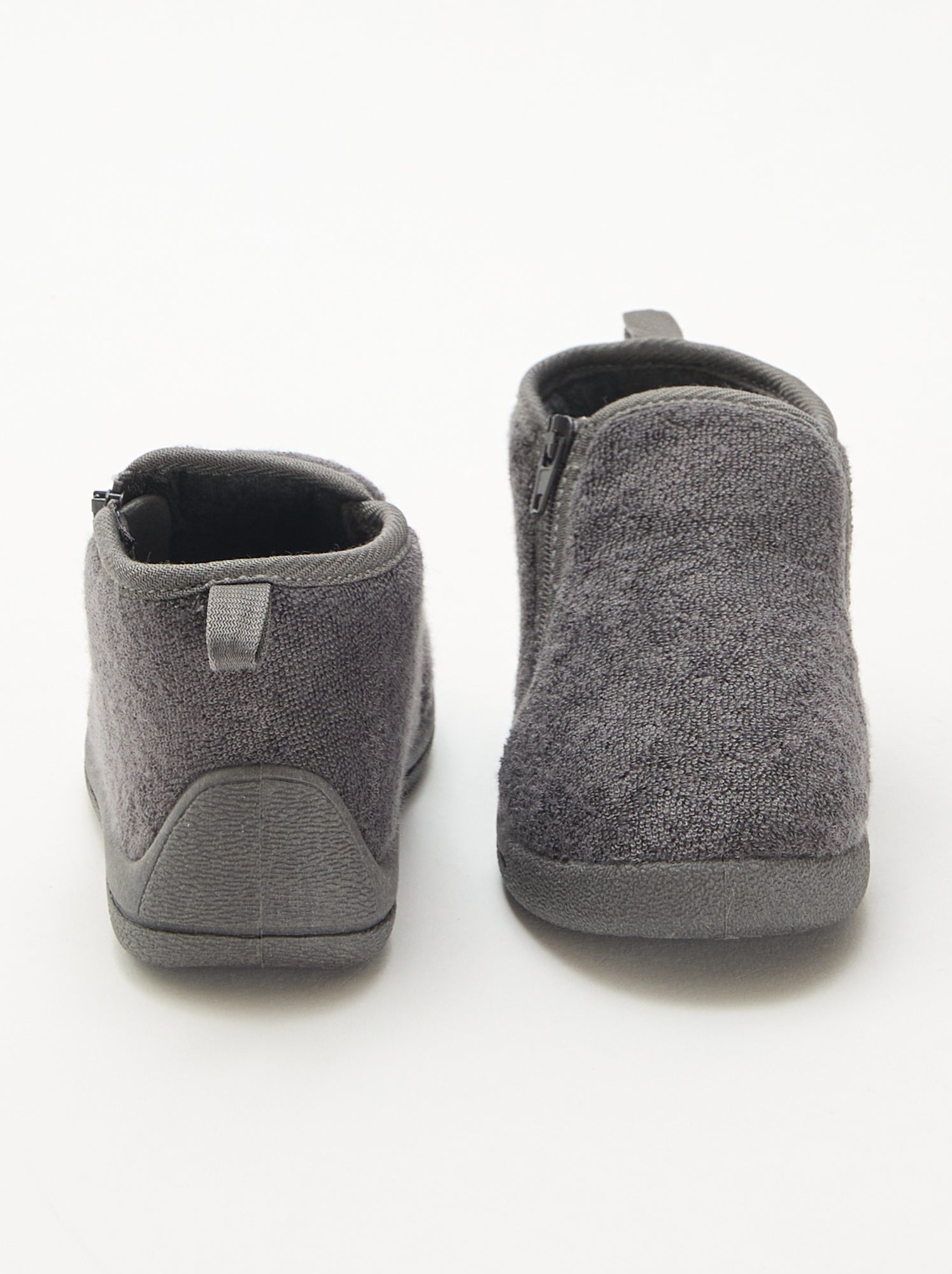 Chaussons boots - Gris